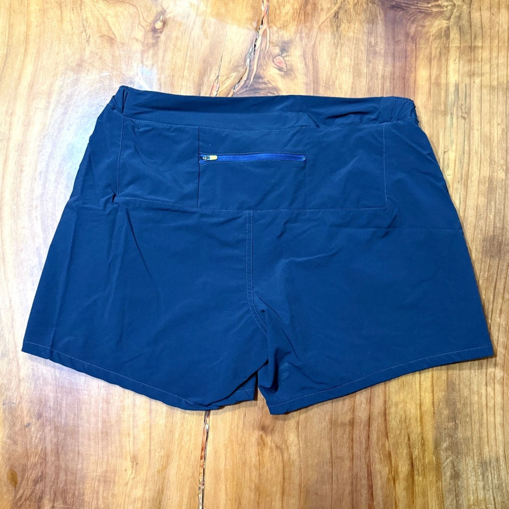 Olive Olivers Shorts Men XL Navy Athletic Running Nylon Drawstring Unlined 5" L12 Size US 36 / EU 52 - 4 Thumbnail