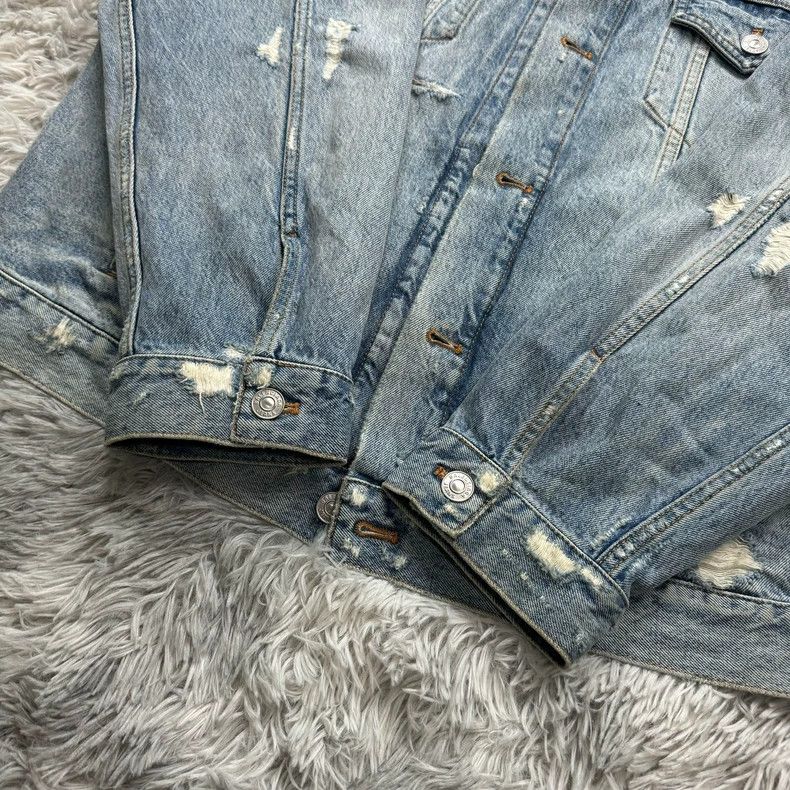 Balenciaga Balenciaga Waterfall denim jacket 2502-Nextarrow Size US XS / EU 42 / 0 - 3 Thumbnail
