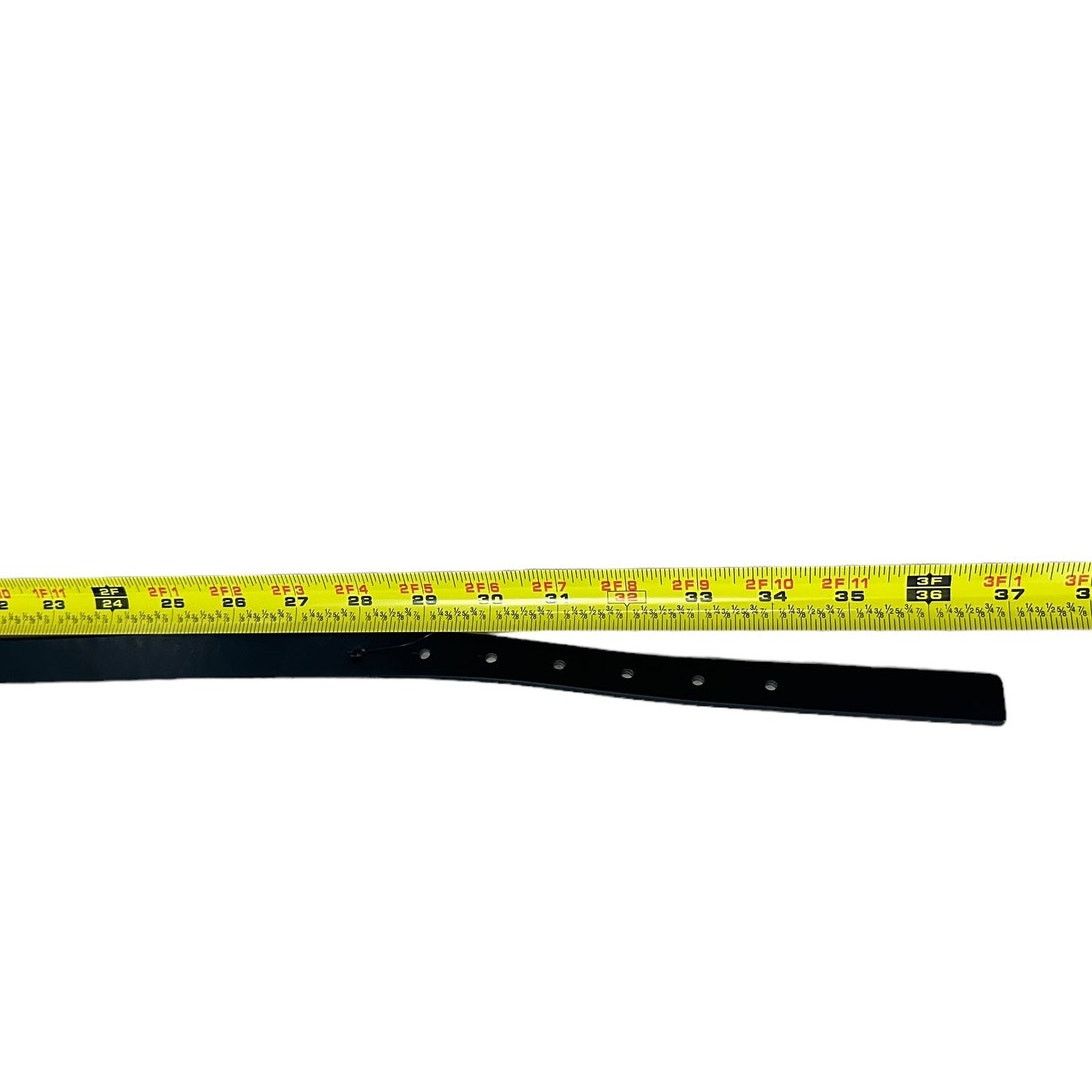 Kate Spade Kate Spade Black Bow with Gold Spade Leather Belt in Medium Size ONE SIZE - 6 Thumbnail
