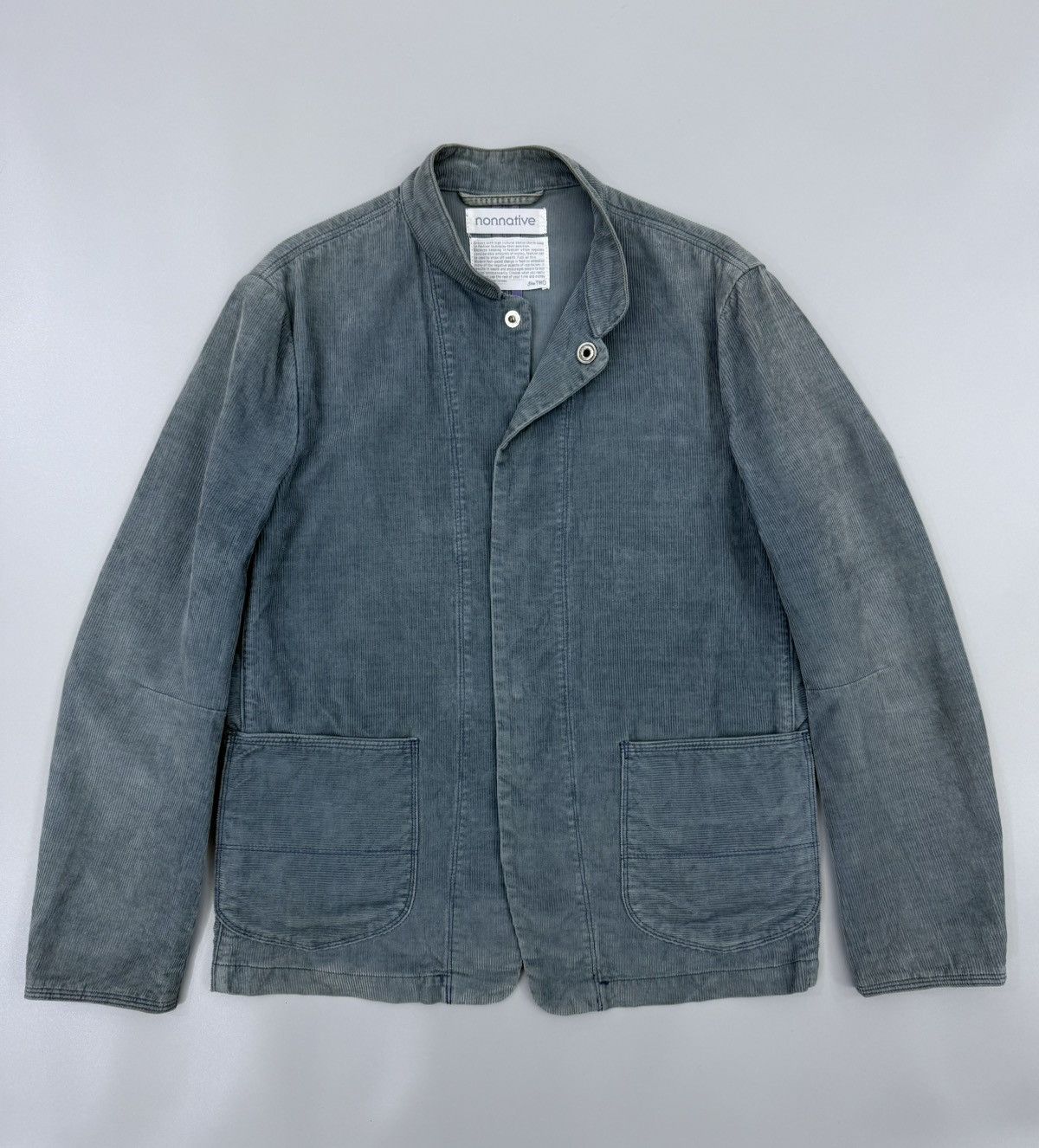 Nonnative 🔥Archive🔥 nonnative curve hands blue corduroy work jacket Size US M / EU 48-50 / 2 - 1 Thumbnail