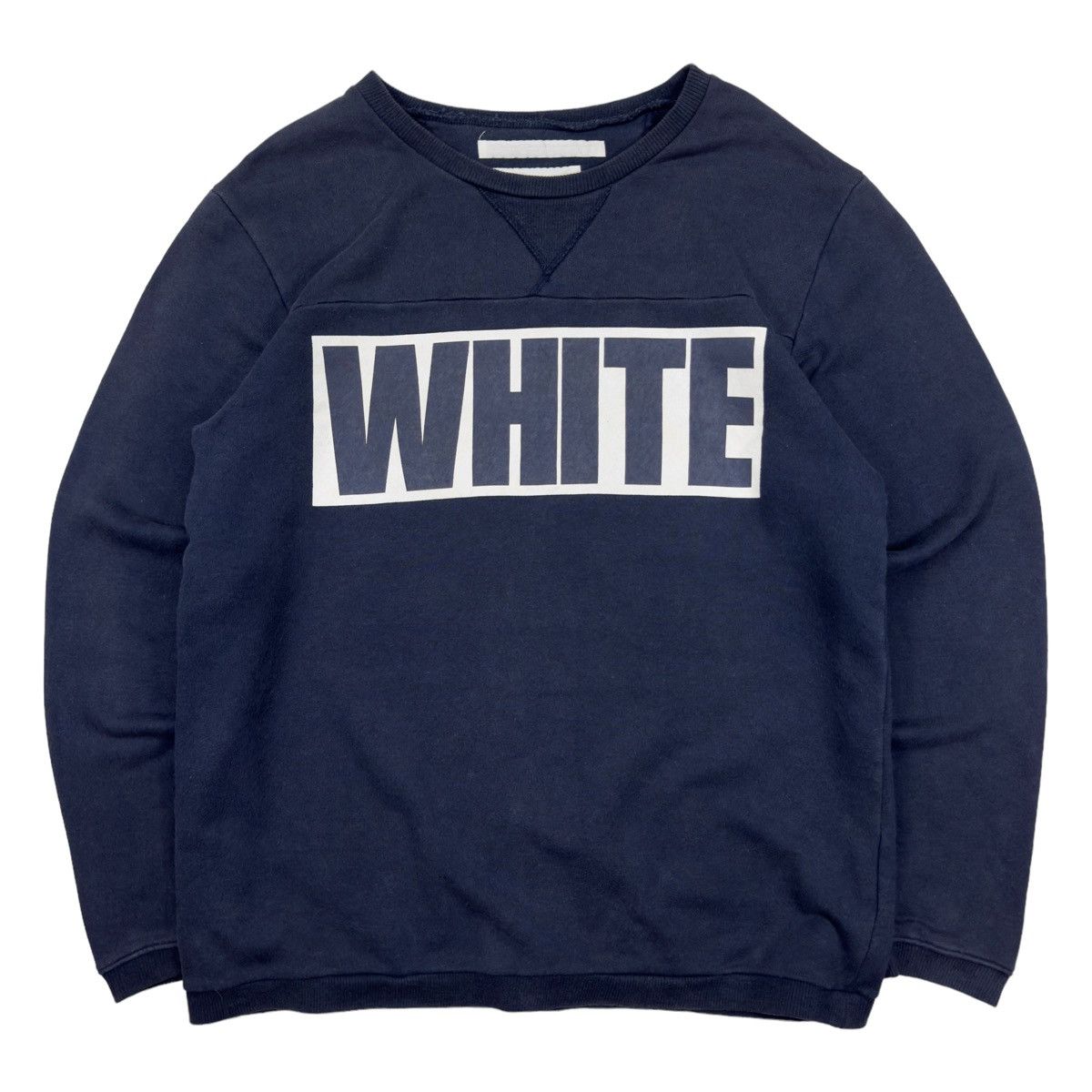 White Mountaineering White Mountaineering Spell Out Logo Sweatshirt Size US M / EU 48-50 / 2 - 1 Thumbnail