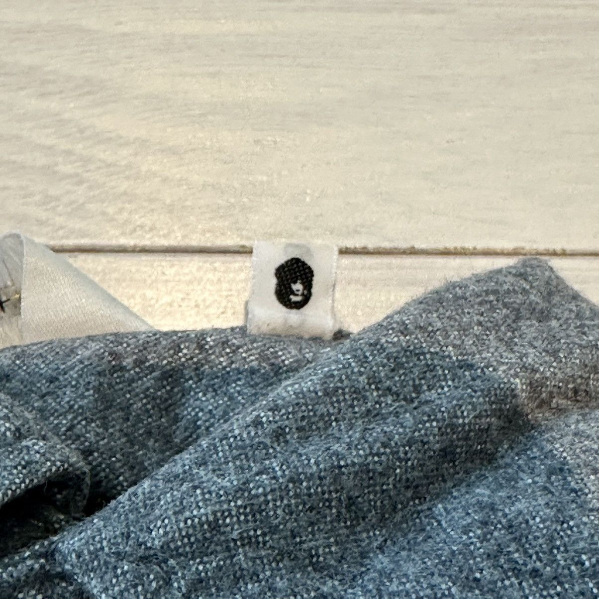 Nigo BAPE FLANNEL LONG SLEEVES BUTTON BTD SHIRT S Size US S / EU 44-46 / 1 - 4 Thumbnail