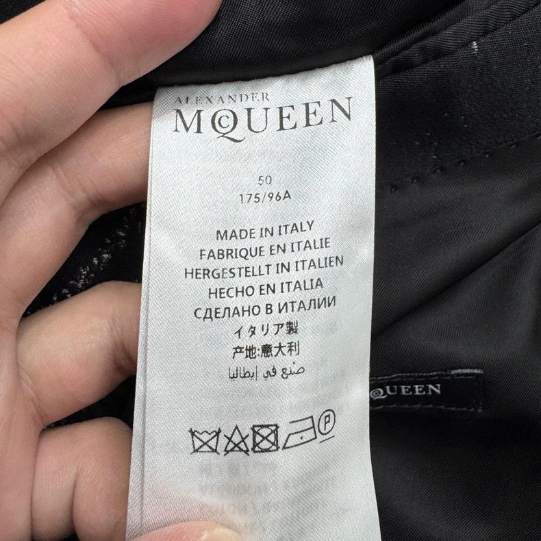 Alexander McQueen Alexander Mcqueen Graffiti suit Size 50R - 5 Thumbnail