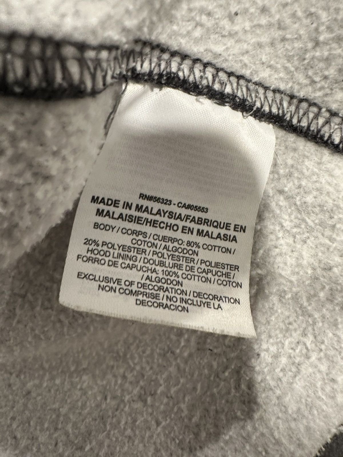 Nike Grey Nike logo hoodie Size US L / EU 52-54 / 3 - 5 Thumbnail
