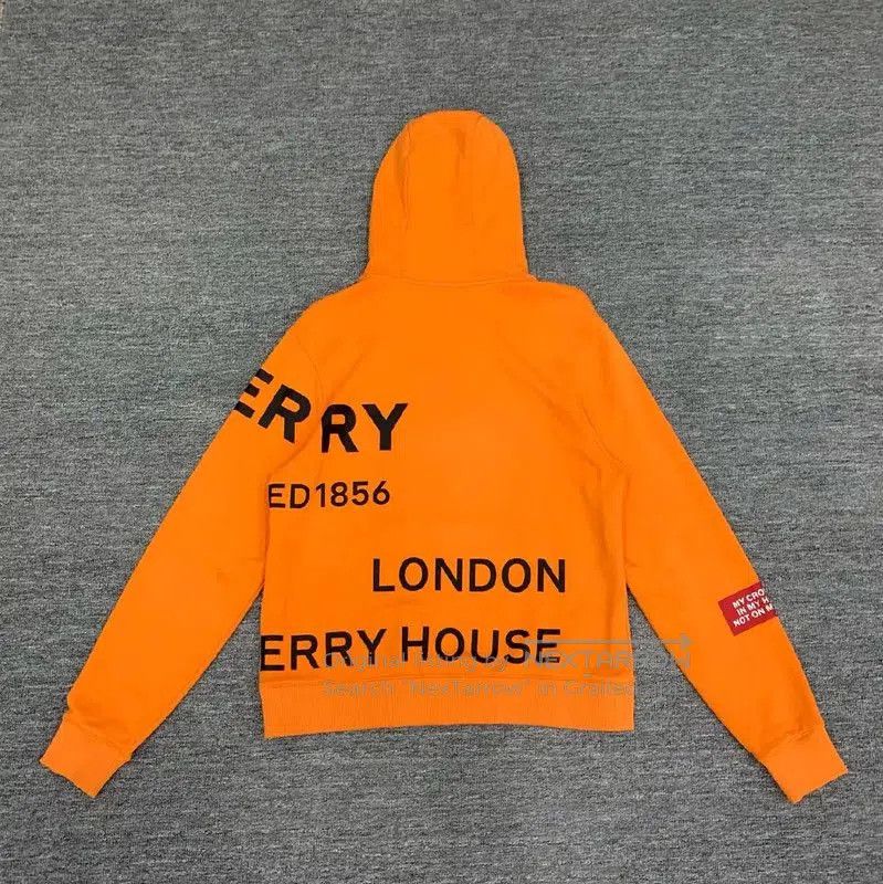 Burberry Burberry Women's Orange Knit Sweatshirt. Size S / US 4 / IT 40 - 2 Thumbnail