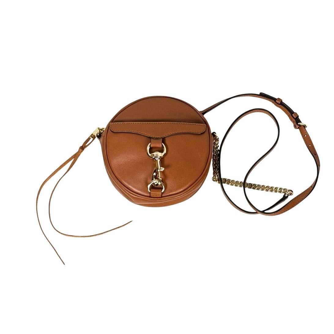 Rebecca Minkoff Vintage Rebecca Minkoff Brown Leather Round Bag w Dust Bag Size ONE SIZE - 20 Thumbnail