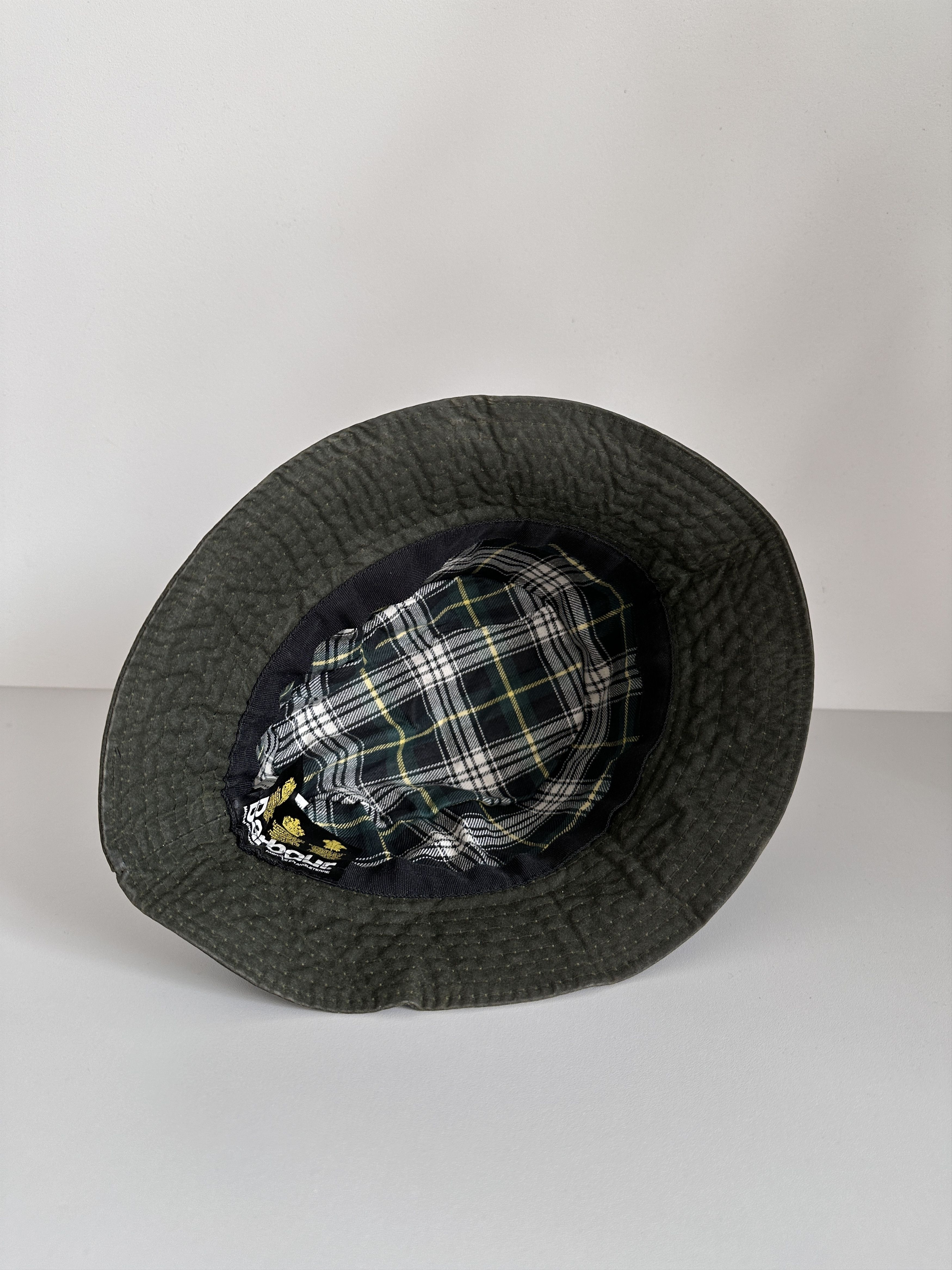 Barbour Vintage Barbour Wax Bucket Hat Unisex Size ONE SIZE - 5 Thumbnail