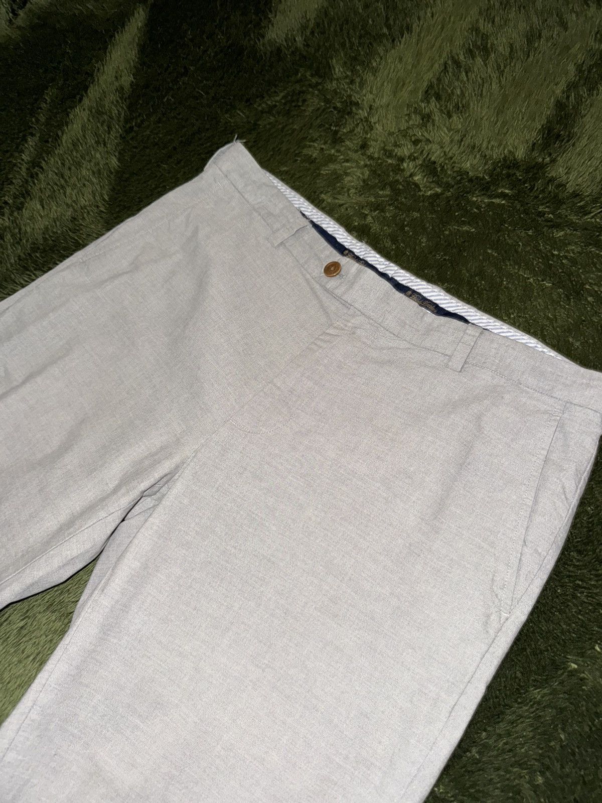 Brooks Brothers [W36] Brooks Brothers USA Washed Cotton Trousers Gray Size US 36 / EU 52 - 2 Thumbnail