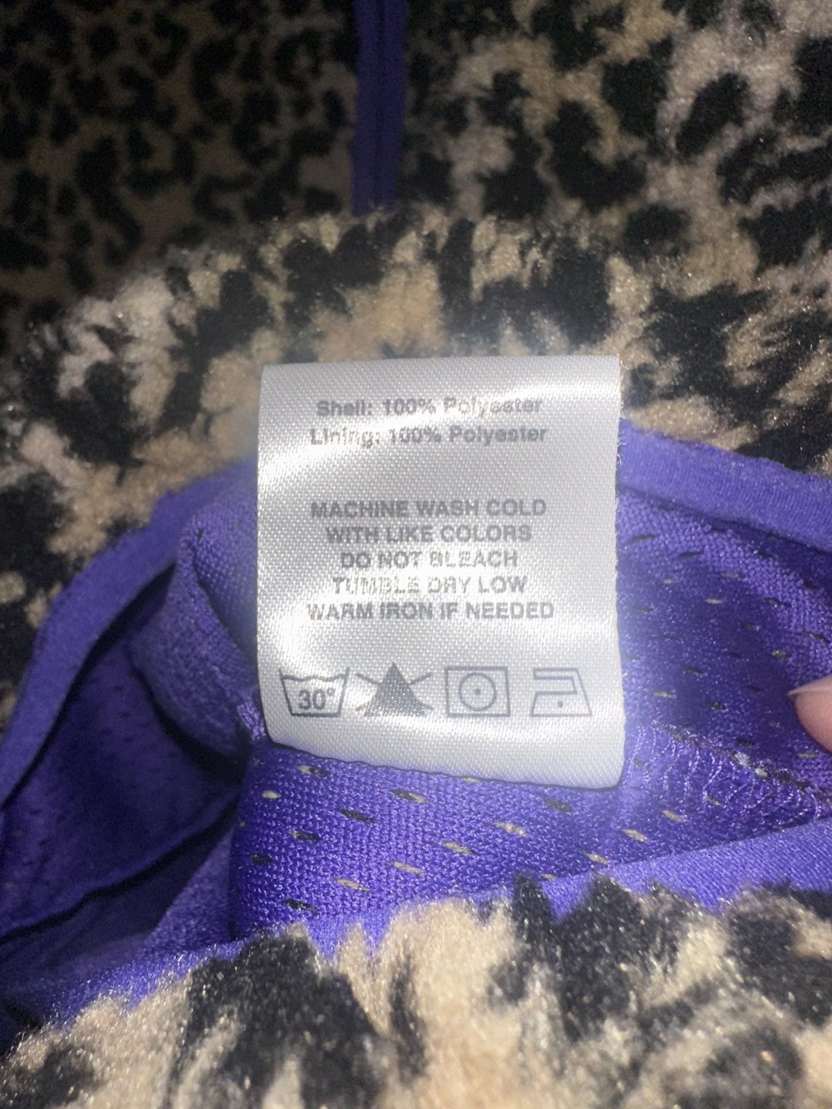 Stray Rats Leopard fleece Size US M / EU 48-50 / 2 - 4 Thumbnail
