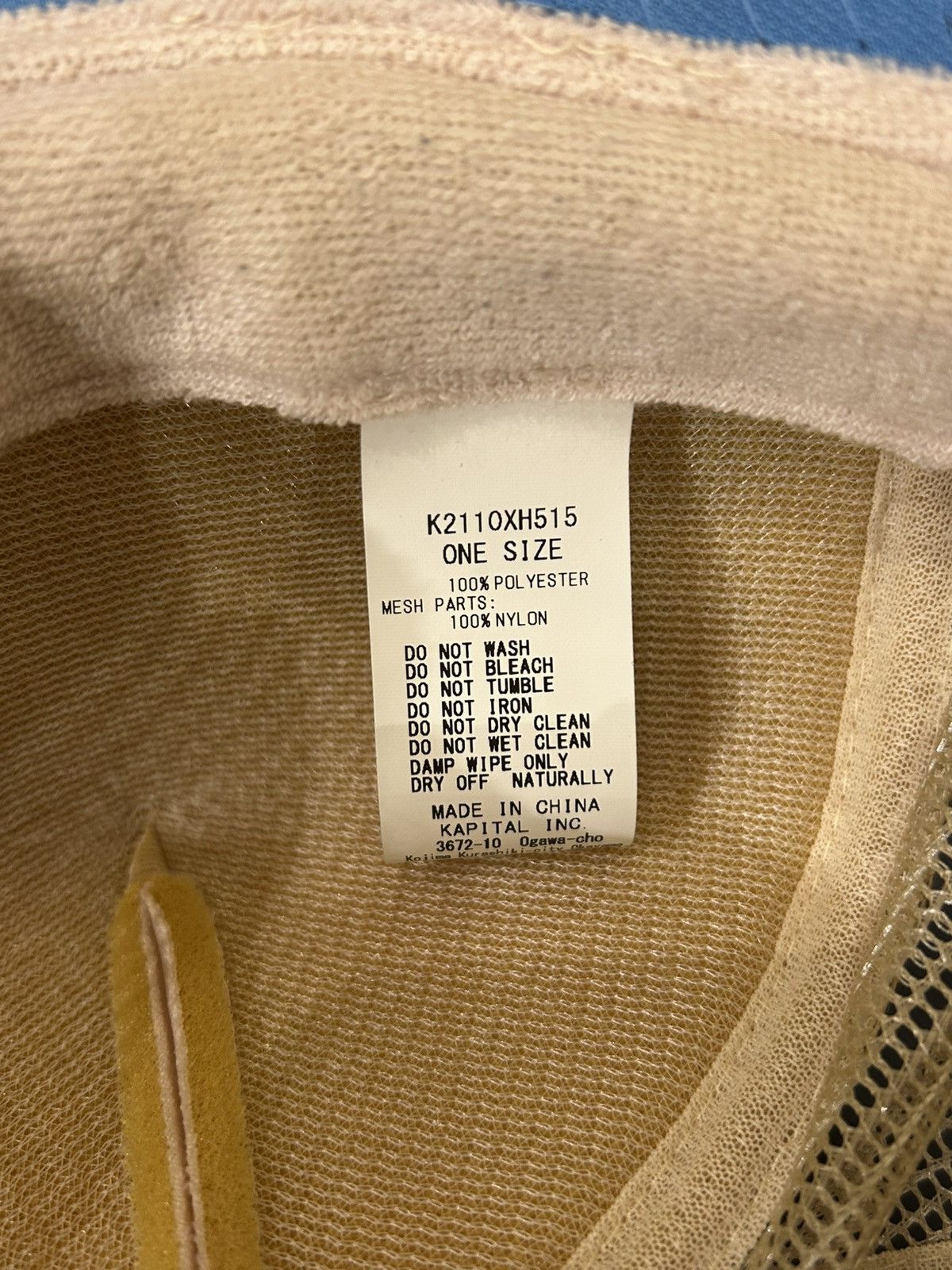 Kapital Kapital Mini Skirt Trucker Cap Size ONE SIZE - 3 Thumbnail