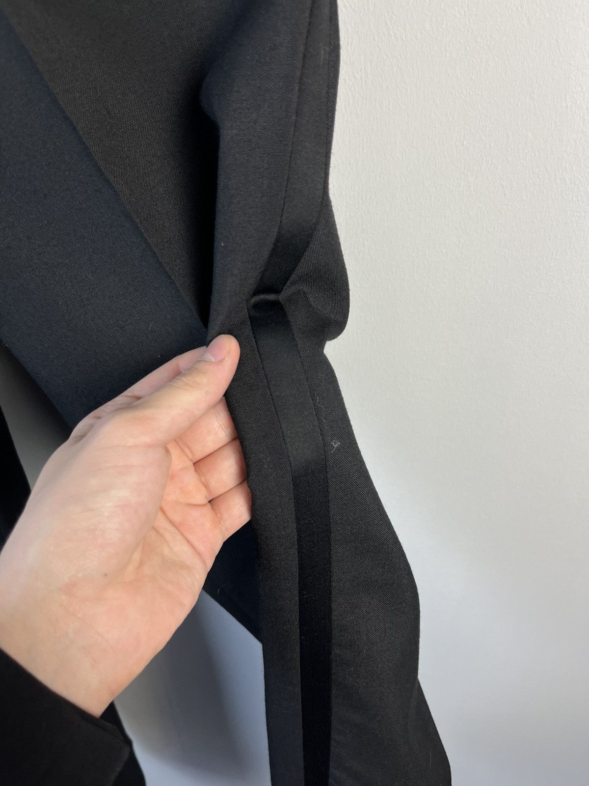 Givenchy GIVENCHY Vintage Wool & Polyester Smoking Suit Yugoslavia Size 44R - 3 Thumbnail
