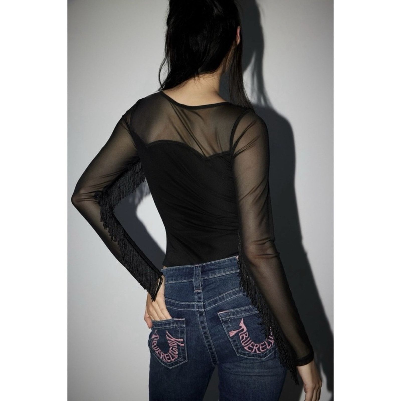 Urban Outfitters Urban Outfitters Out From Under Western Fringe Bodysuit XS Size XS / US 0-2 / IT 36-38 - 16 Thumbnail