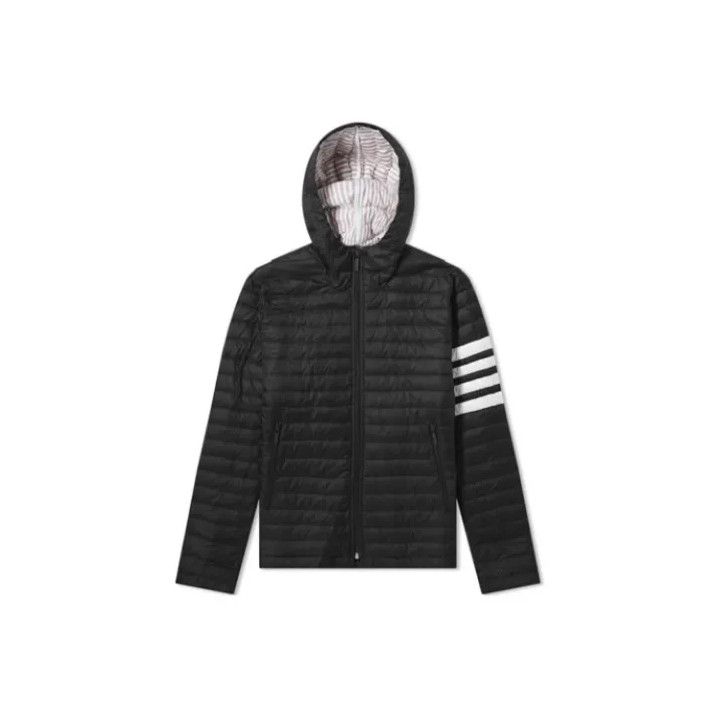 Thom Browne Thom Browne Black Quilted Minimalist Down Jacket Size US S / EU 44-46 / 1 - 1 Thumbnail