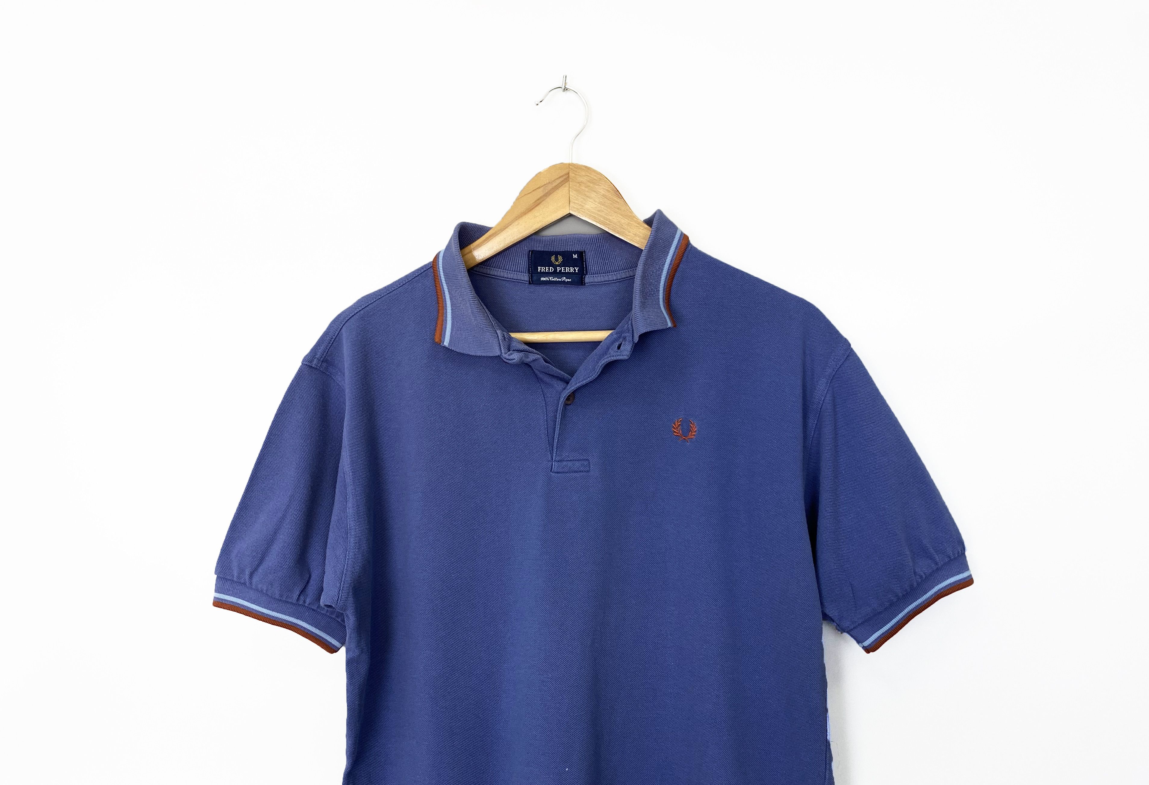 Fred Perry Vintage Fred Perry Purple Polo Size US M / EU 48-50 / 2 - 2 Thumbnail