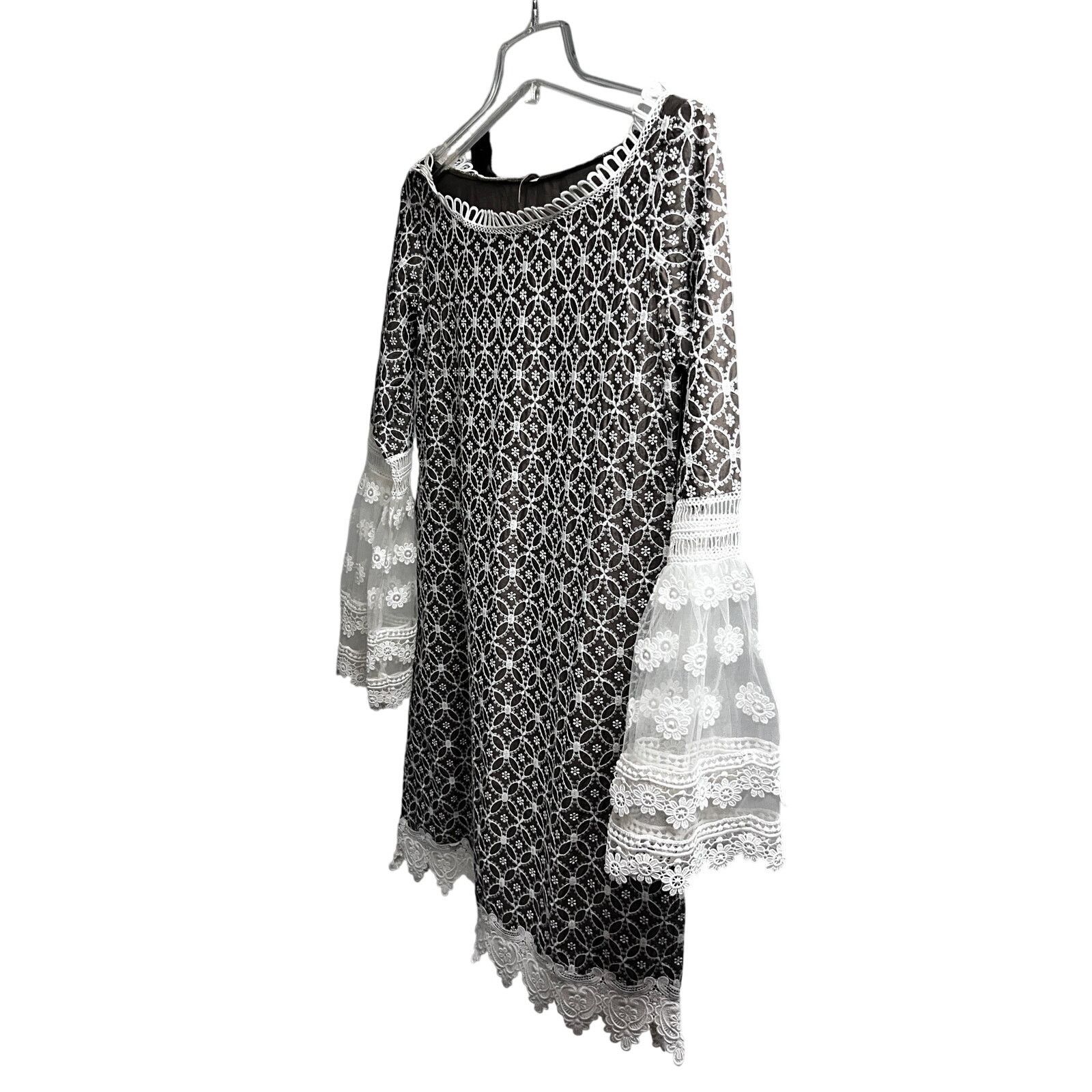 Vintage MUL MUL Vintage Boho Lace Slip On Midi Pullover Dress XS Size XS / US 0-2 / IT 36-38 - 1 Thumbnail