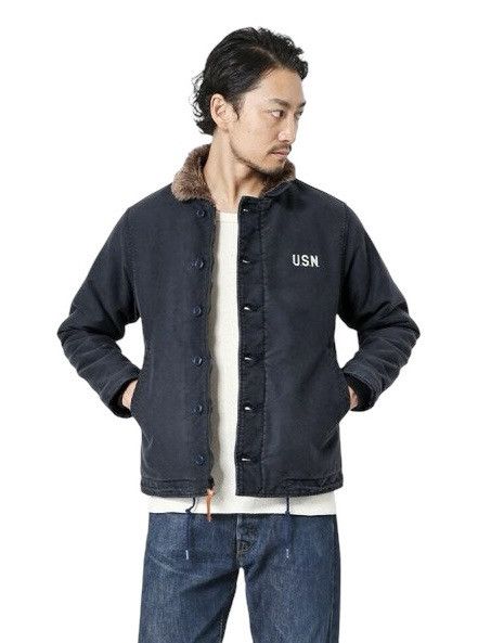 Vintage USN N-1 DECK JACKET Size US L / EU 52-54 / 3 - 3 Thumbnail