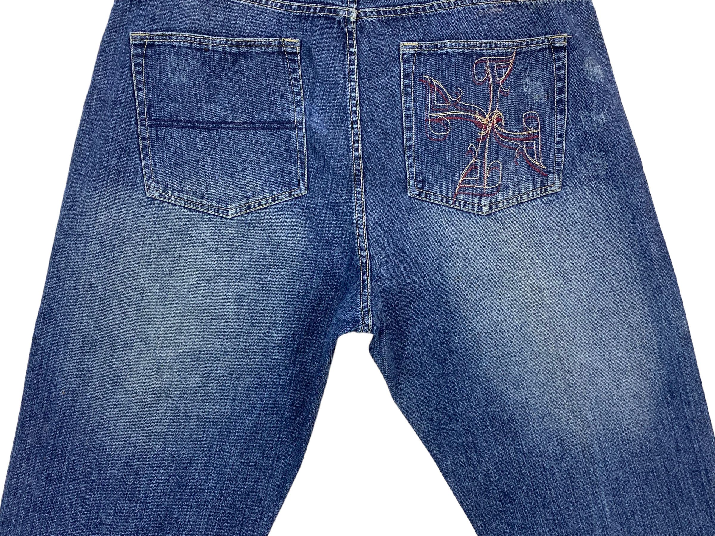 Fubu Fubu Denim Jeans Fubu Hip Hop Skateboards Baggy Jeans Pants Size US 40 / EU 56 - 7 Thumbnail