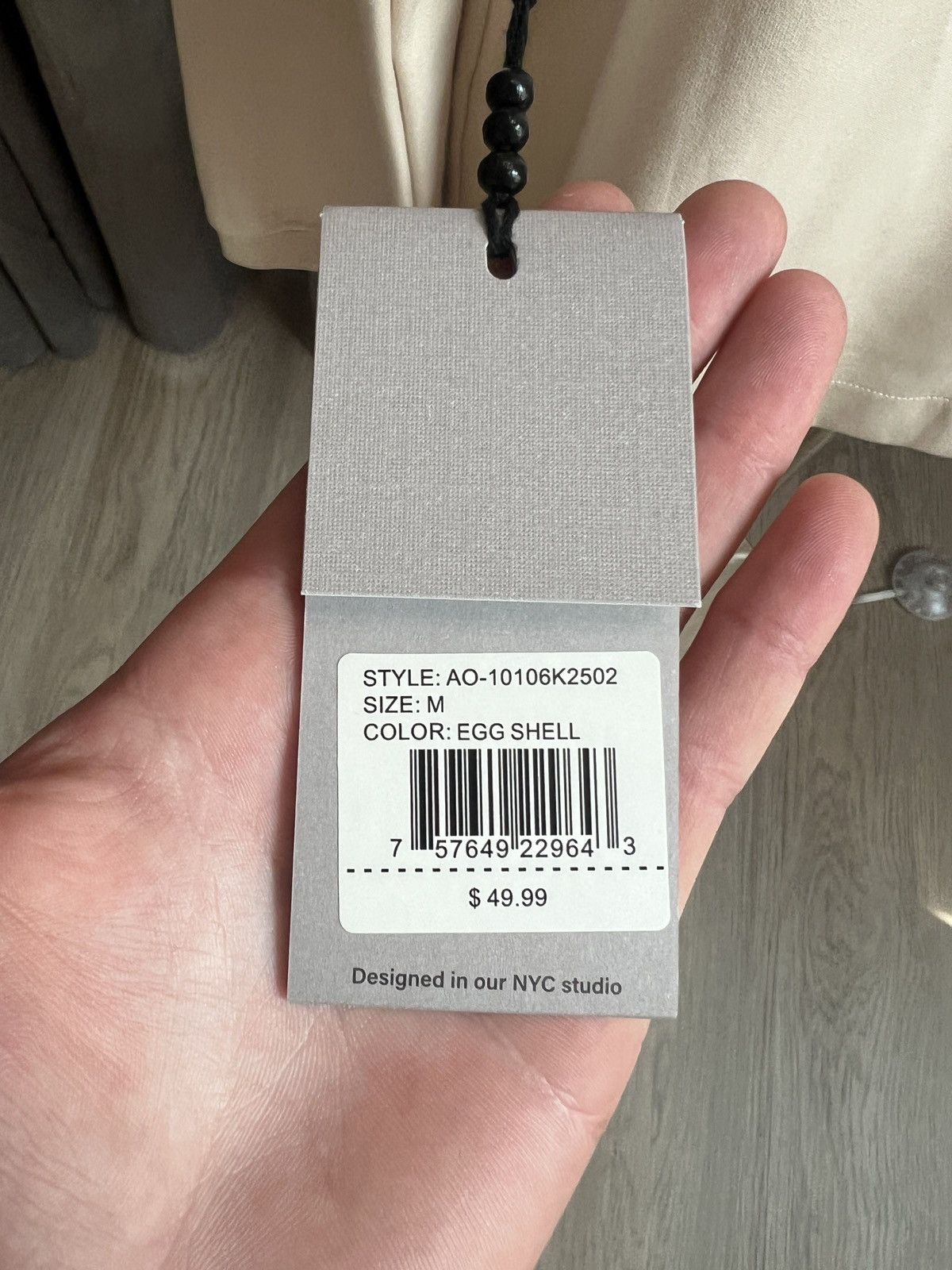 Other Amongst Others X Beige Pullover Size US M / EU 48-50 / 2 - 6 Thumbnail