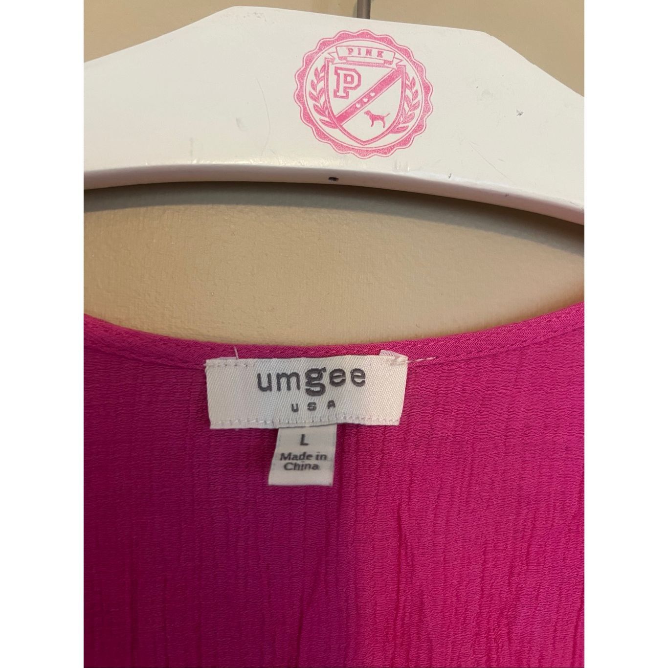 Other Umgee USA Pink Woman’s Dress Size Large Size L / US 10 / IT 46 - 4 Thumbnail