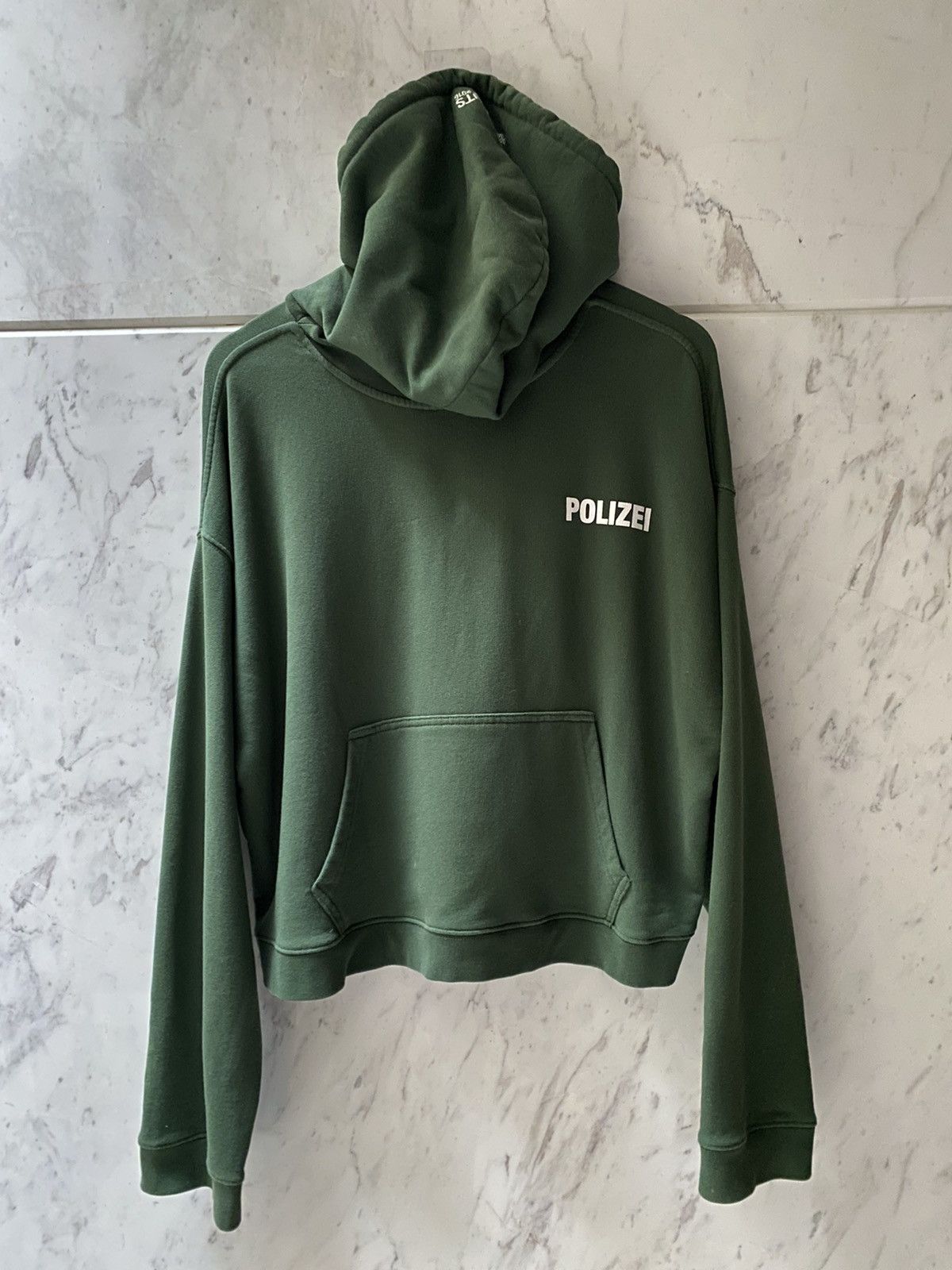 Vetements Vetements Polizei Reversible hoodie | Grailed