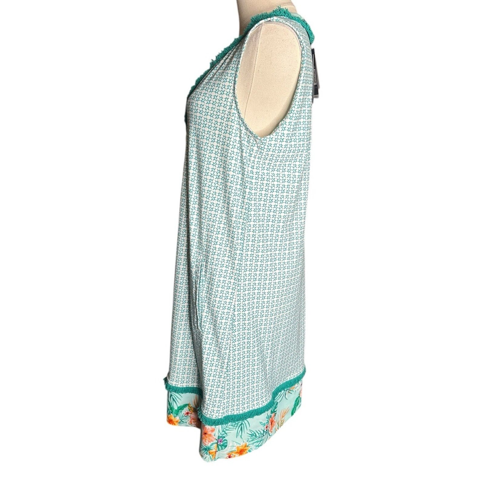 Other Cabana Life Cayman Tunic Beach Dress Tropical Floral UPF 50 Size M / US 6-8 / IT 42-44 - 5 Thumbnail