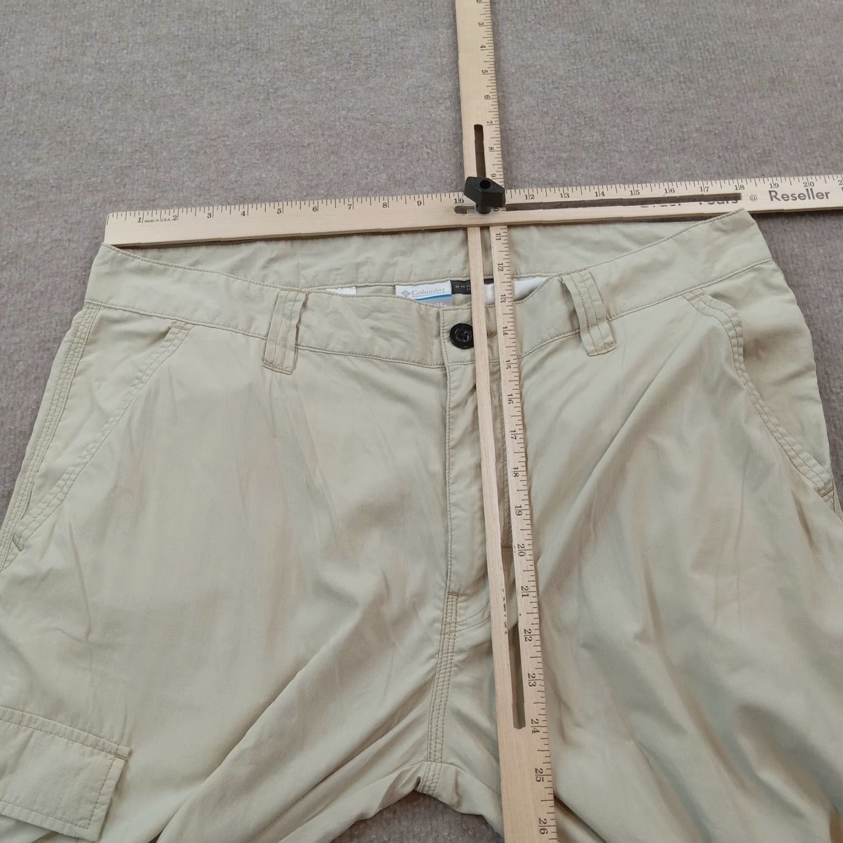 Vintage Columbia Mens Pants 38x32 Extra Large XL Beige Cargo Hiking Size US 38 / EU 54 - 4 Thumbnail