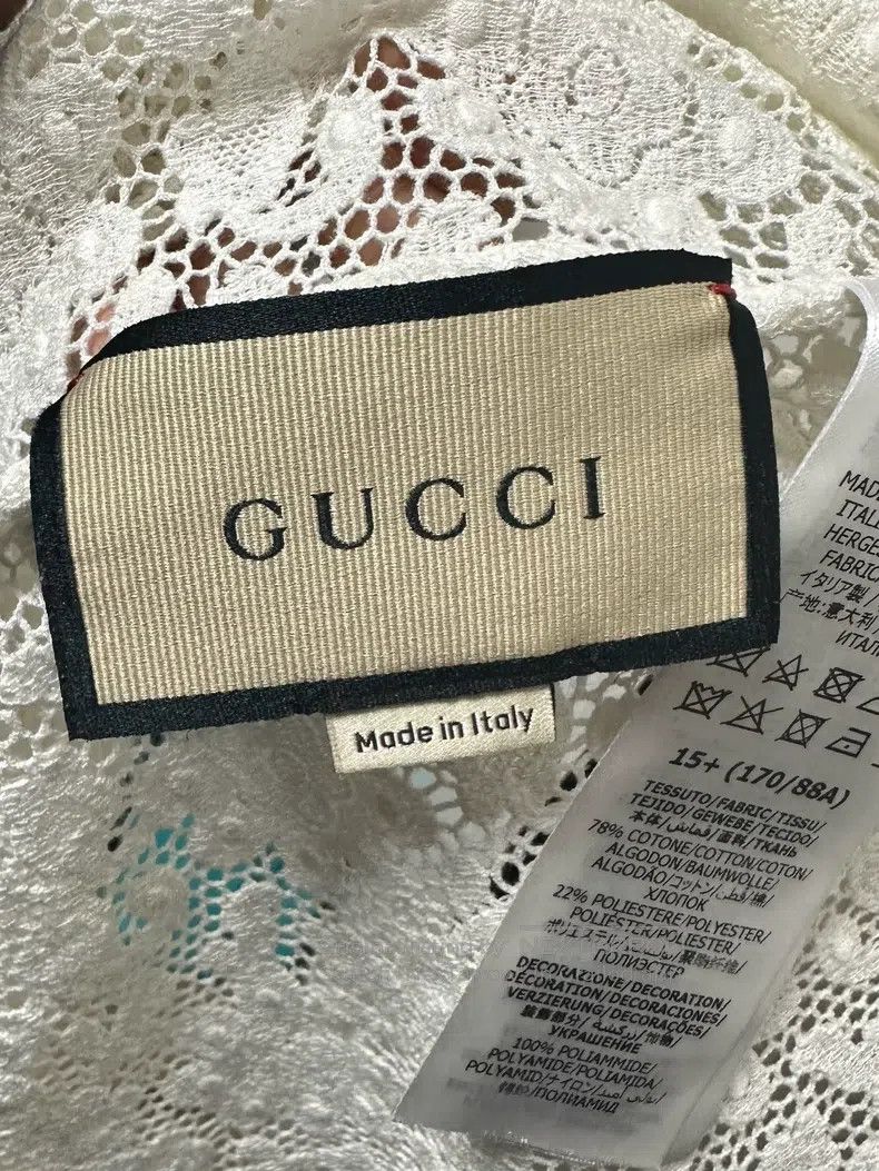 Gucci Gucci Size15+ Lace knitted long sleeves Size XS / US 0-2 / IT 36-38 - 3 Thumbnail