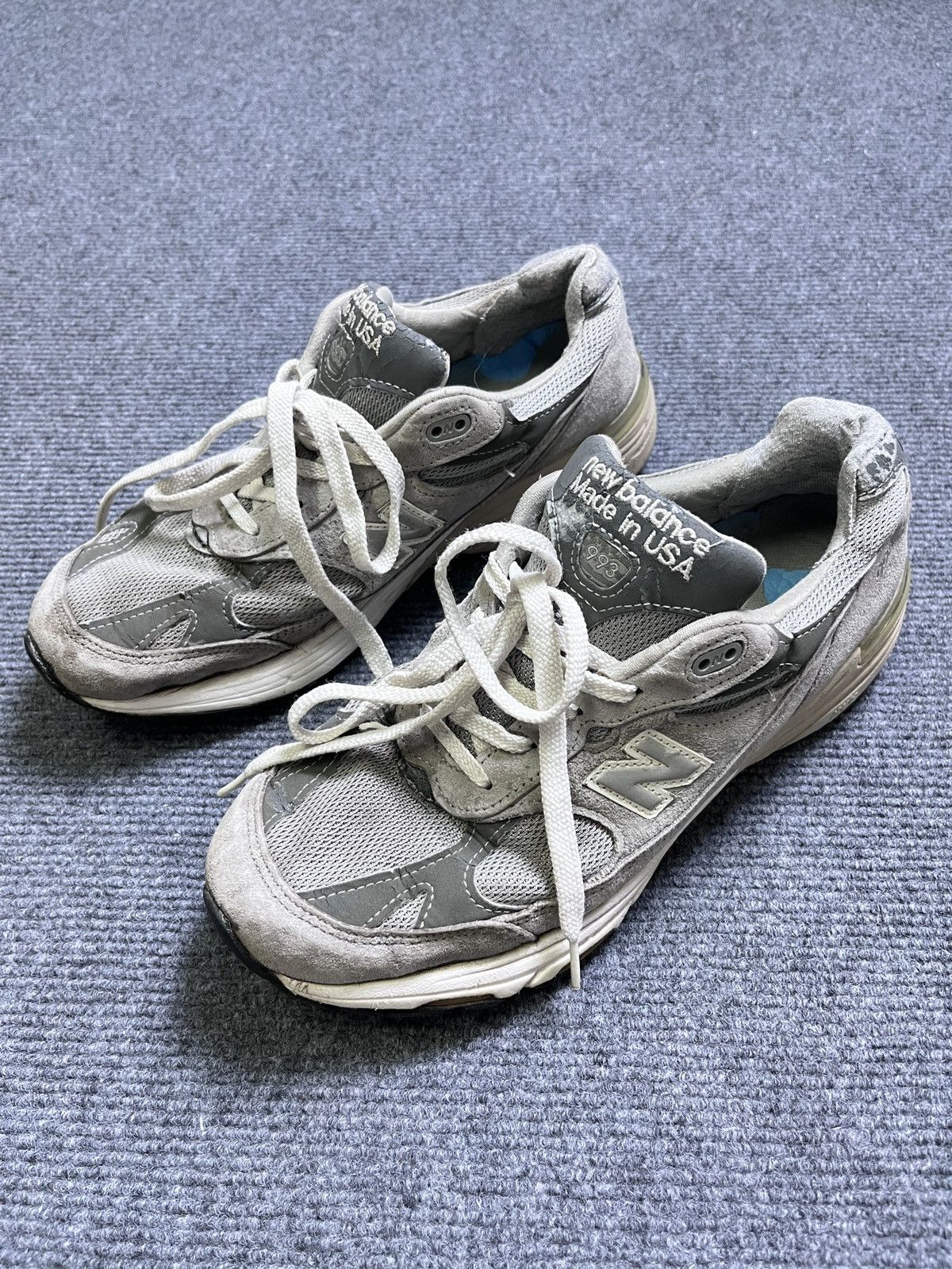 New Balance New Balance 993 sneakers worn gray model produced in the USA Size US 10 / EU 43 - 1 Thumbnail