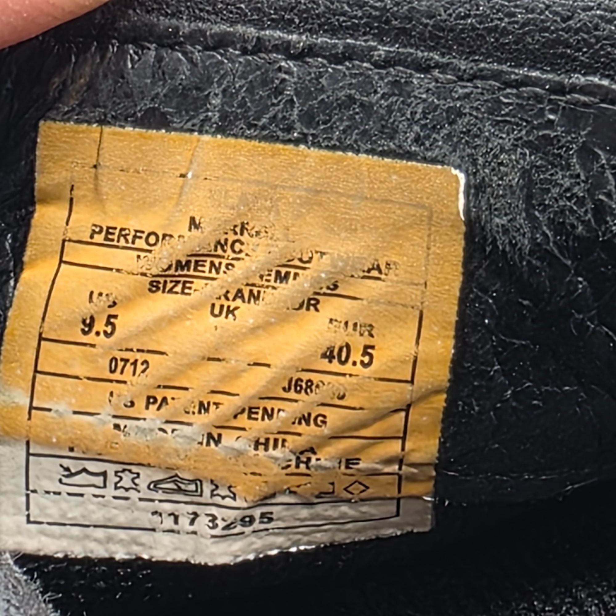 Merrell Merrell Black Leather Luxe Wrap Womens Size 9.5 Black Slip O Size US 9.5 / IT 39.5 - 6 Thumbnail