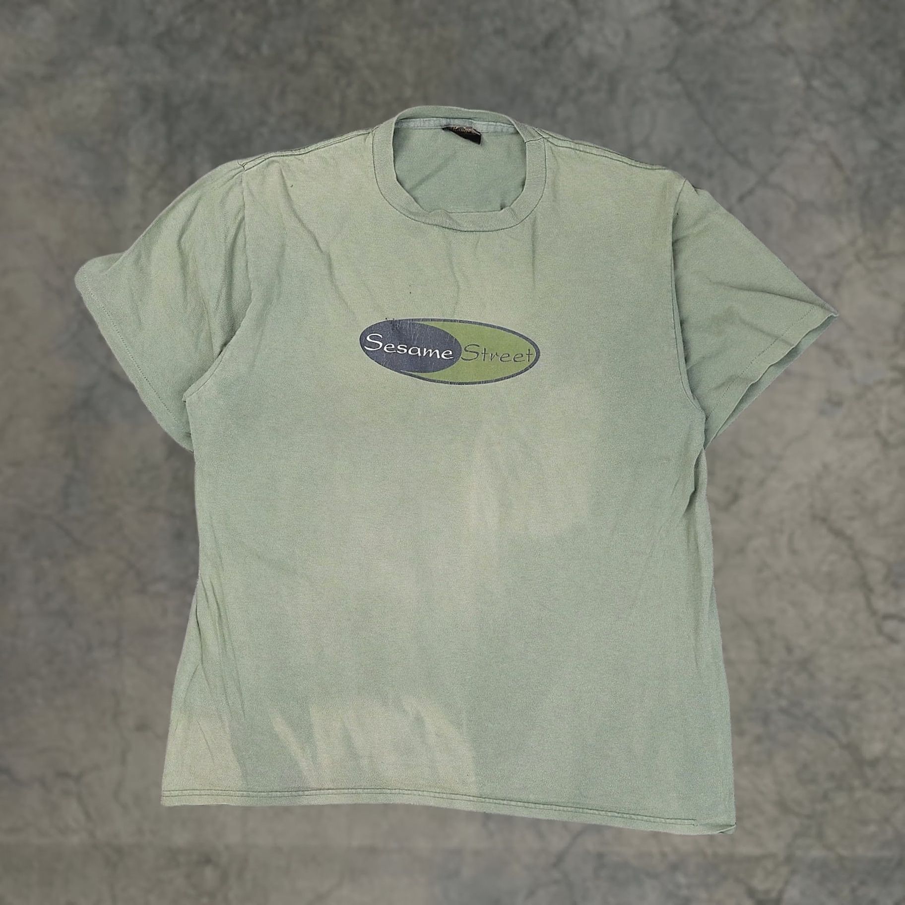 Vintage Vintage Sesame Street Cookie Monster Ringer T-Shirt | Grailed