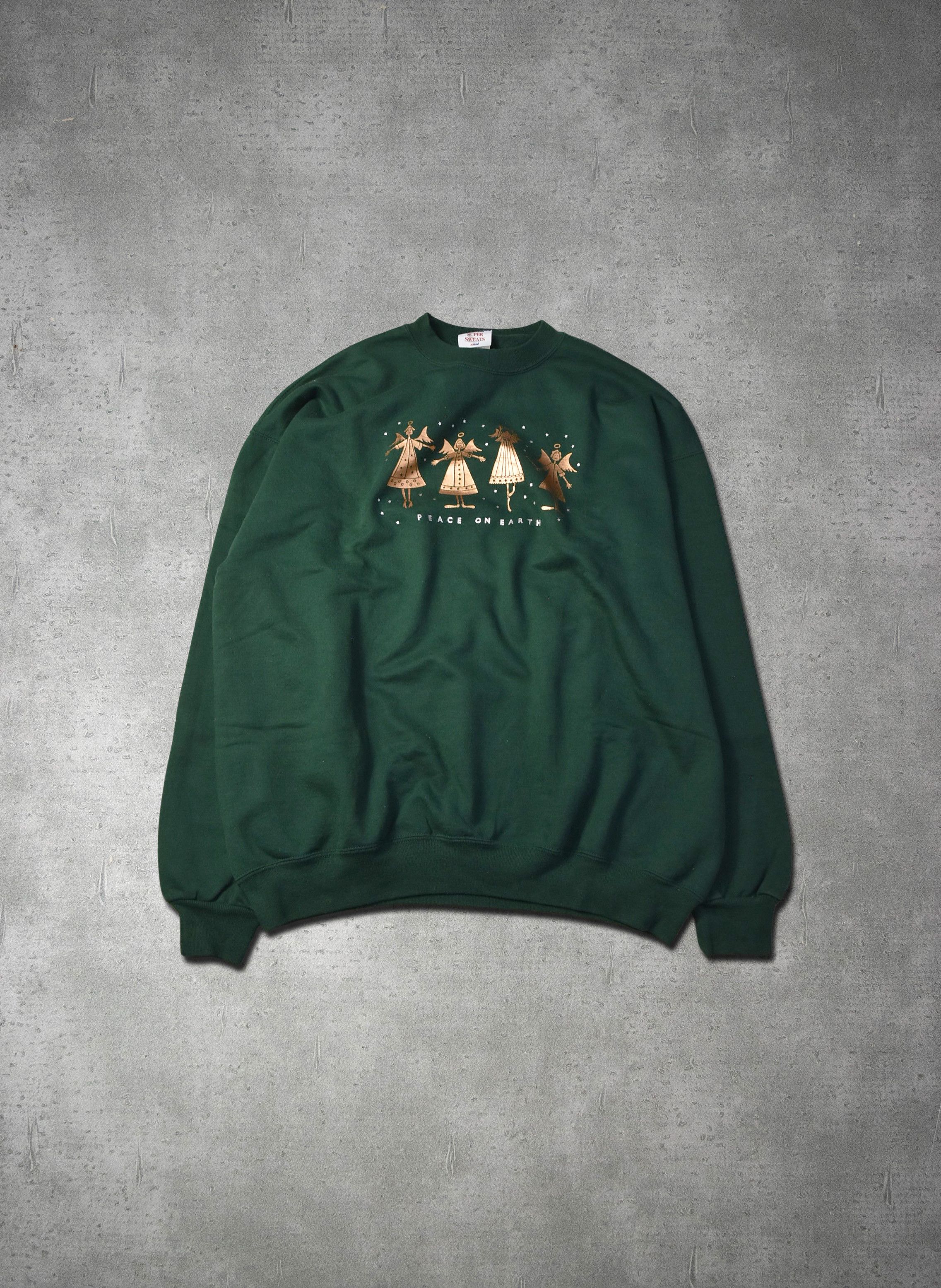 Vintage Vintage graphic sweat shirt 3-5-69 64 Size US XL / EU 56 / 4 - 1 Thumbnail