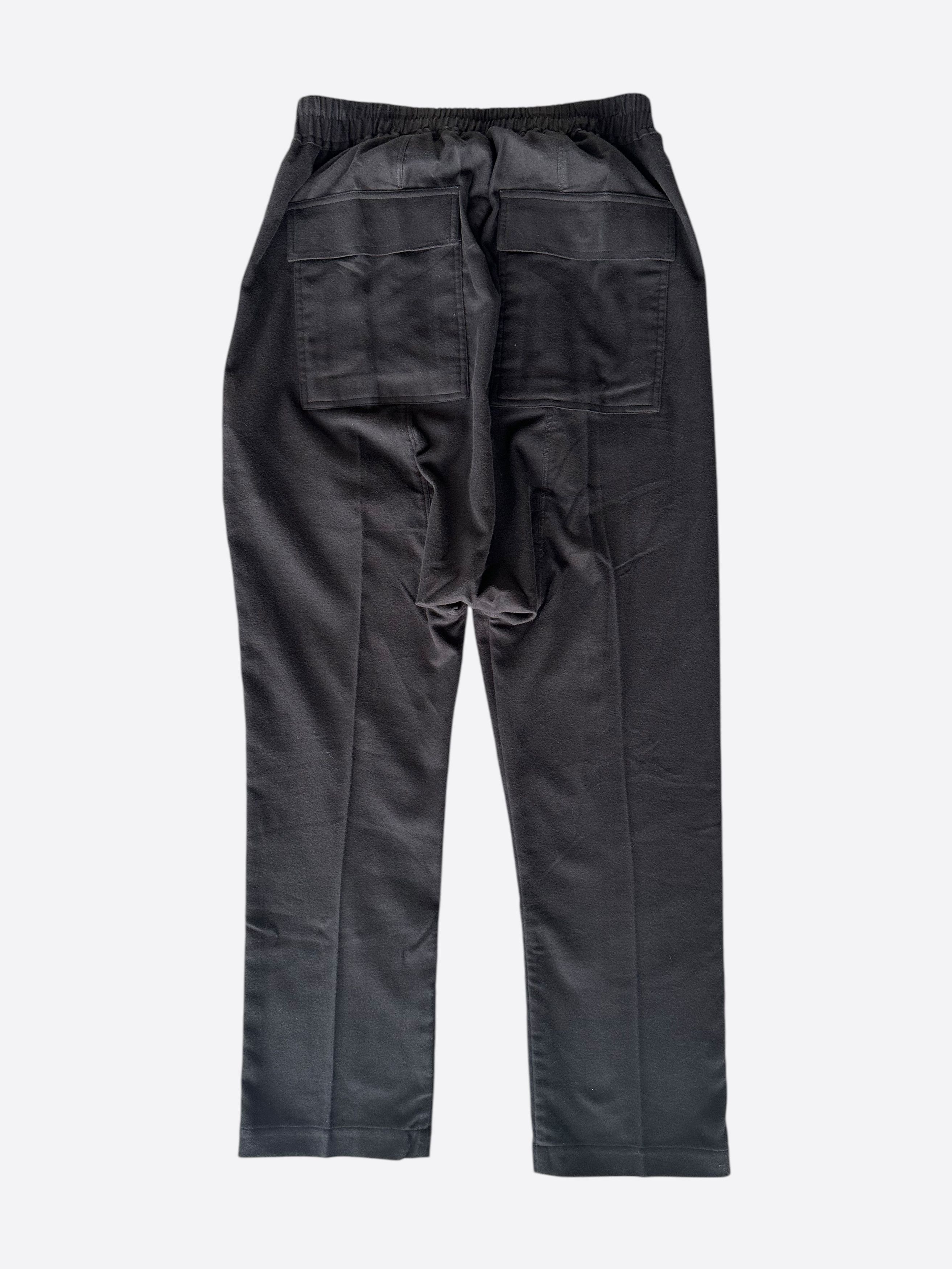 Rick Owens Rick Owens Black Dropcrotch Long Pants Size US 28 / EU 44 - 2 Thumbnail