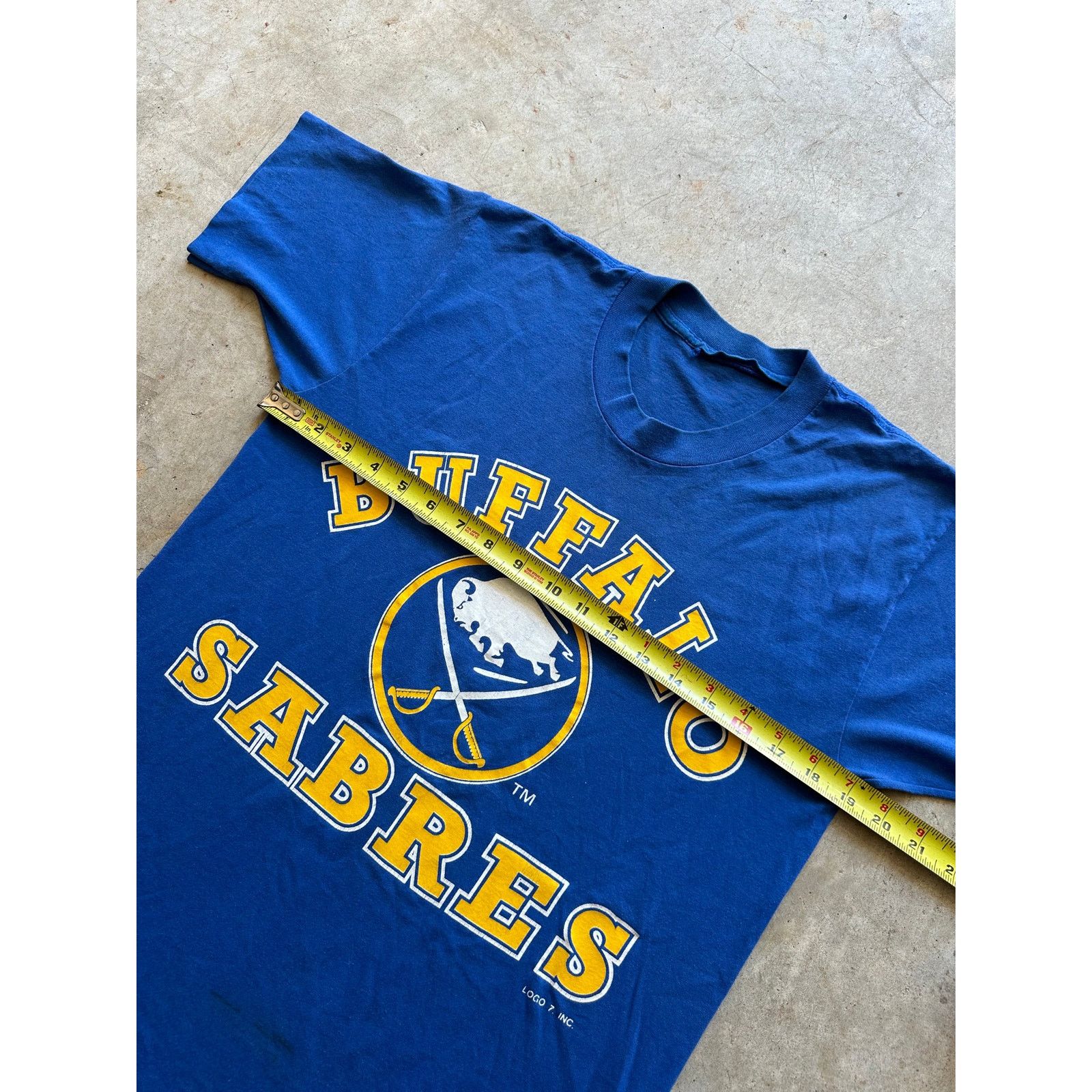 Anvil × NHL × Vintage Vintage Buffalo Sabres 1980s NHL Graphic Tee Medium Rare Size US M / EU 48-50 / 2 - 4 Thumbnail