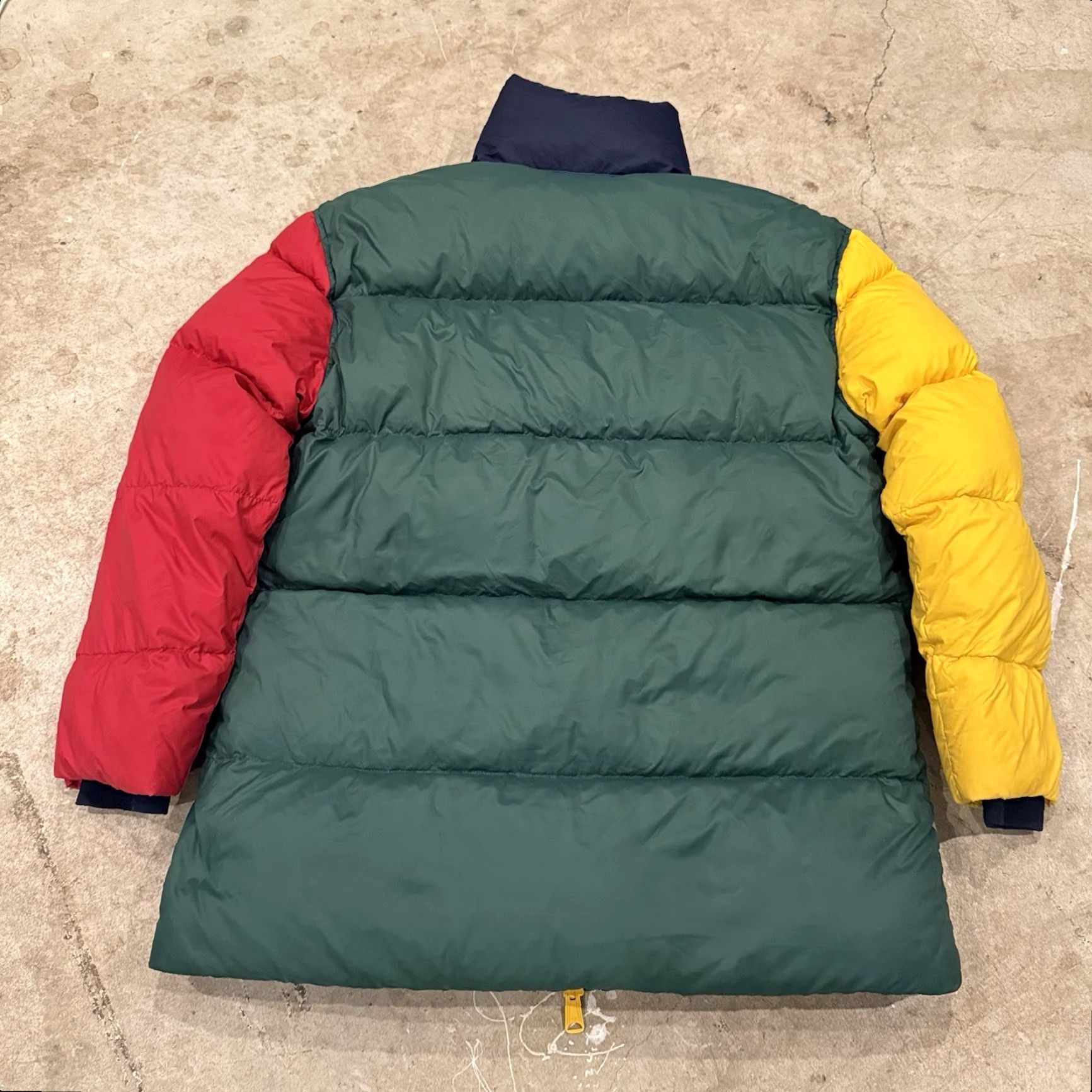 Tommy Hilfiger Tommy Hilfiger Puffer Reversible Jacket Down Feather Mens M Multi Flaws Size US M / EU 48-50 / 2 - 2 Thumbnail