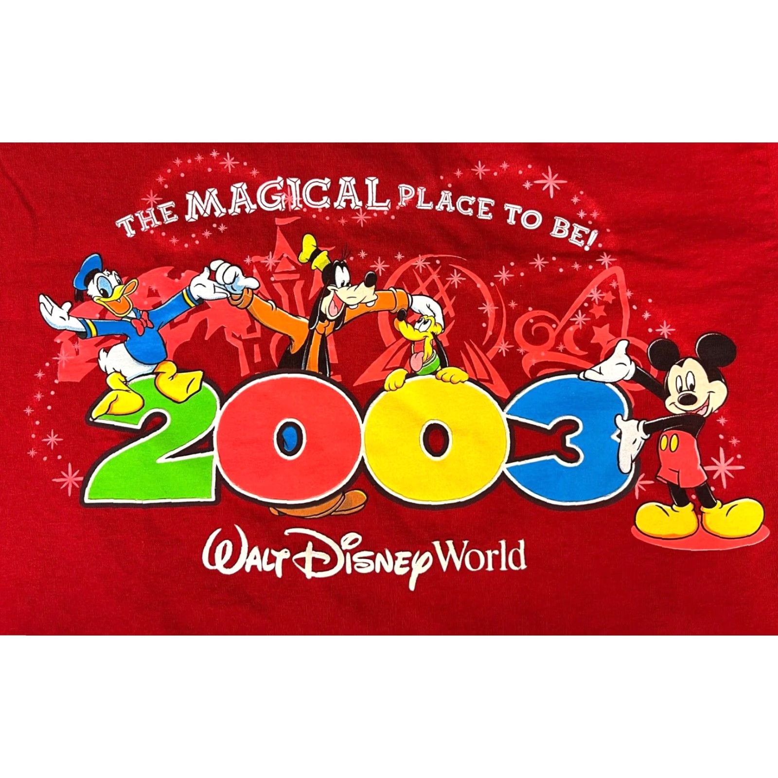 Disney VINTAGE Walt Disney World Unisex Adult T-Shirt Size US M / EU 48-50 / 2 - 3 Thumbnail