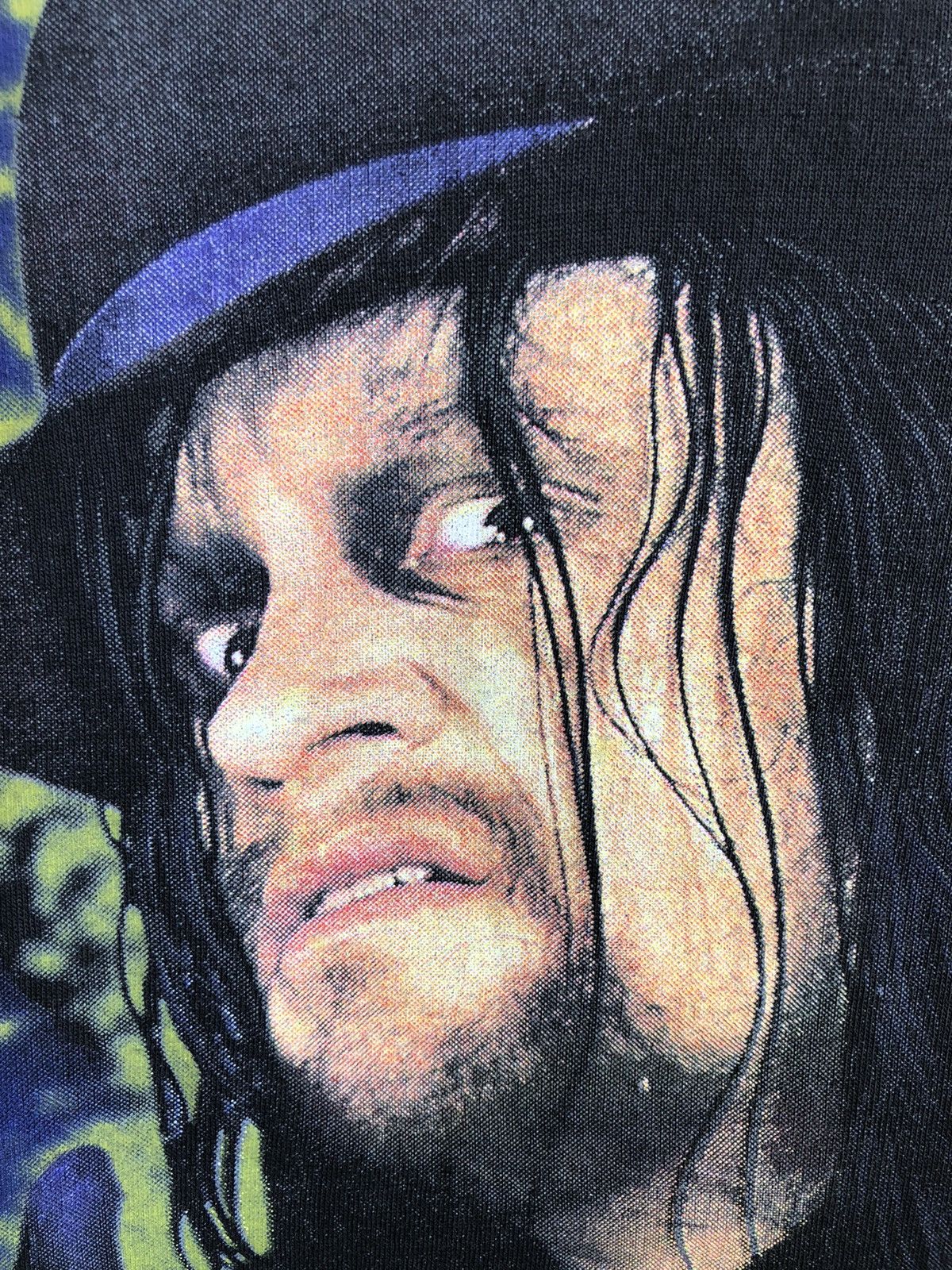 WWF Vintage UNDERTAKER Wrestling very Rare Size US L / EU 52-54 / 3 - 9 Thumbnail