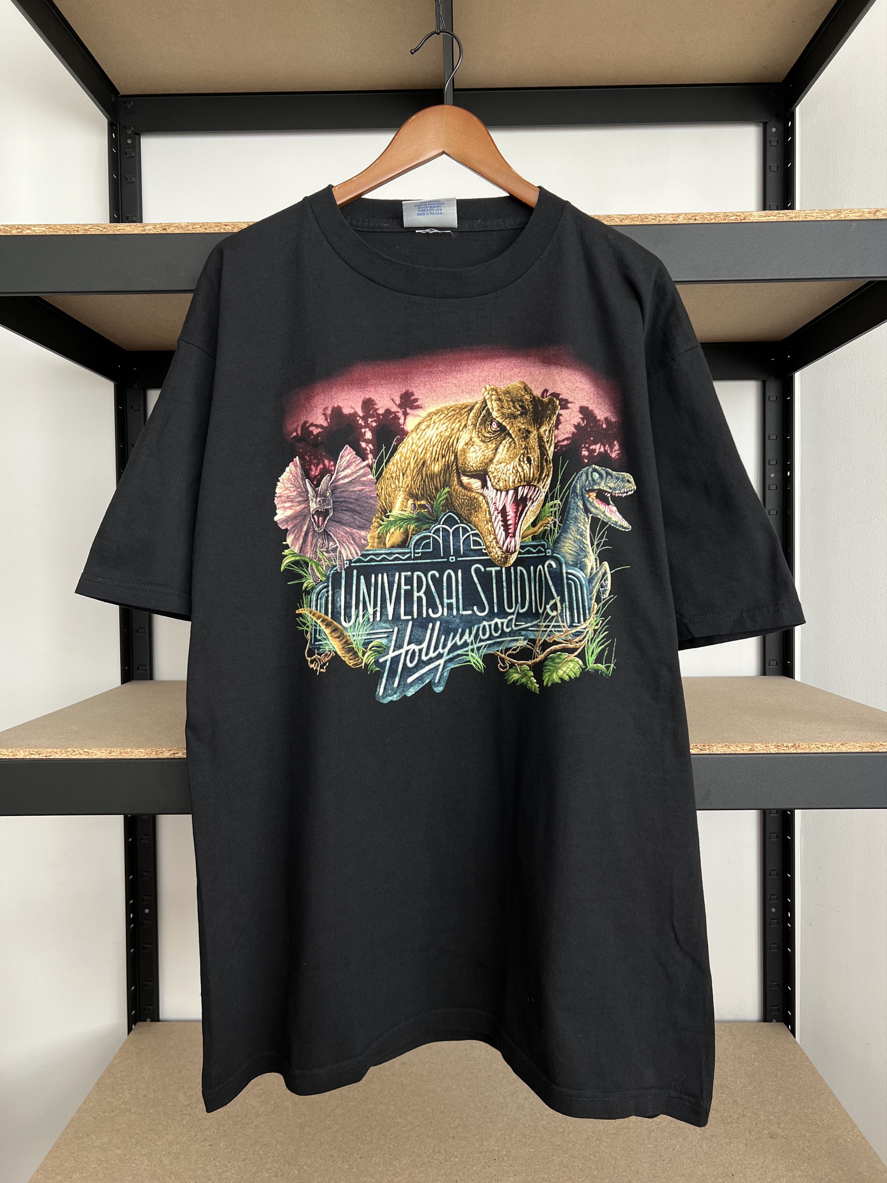 Universal Studios Vintage 90s Jurassic Park Universal Studios Hollywood Movie Size US XL / EU 56 / 4 - 1 Thumbnail