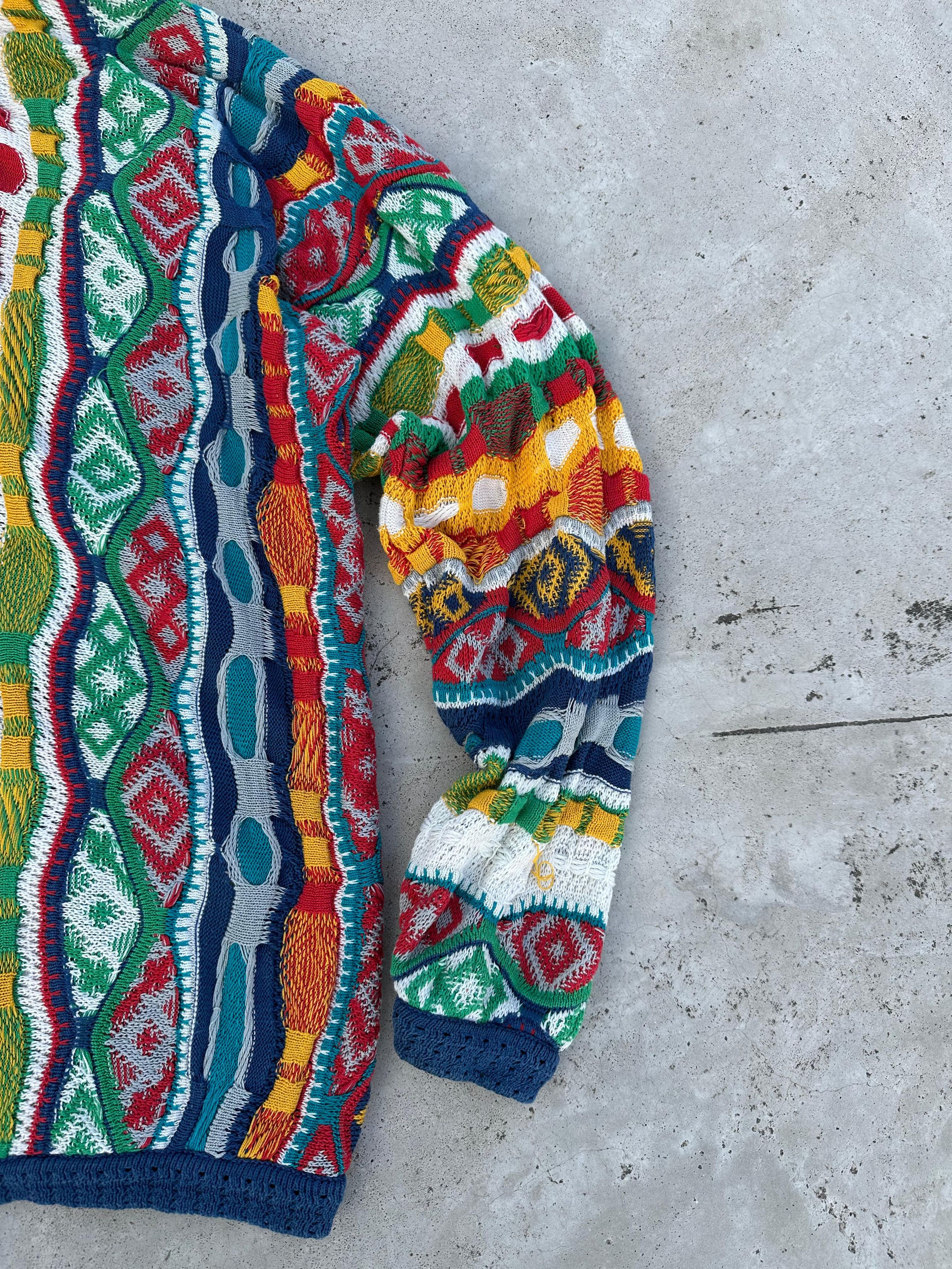 Coogi × Vintage Rare💥Vintage Coogi Sweater- multicolour Cardigan Size US M / EU 48-50 / 2 - 12 Thumbnail