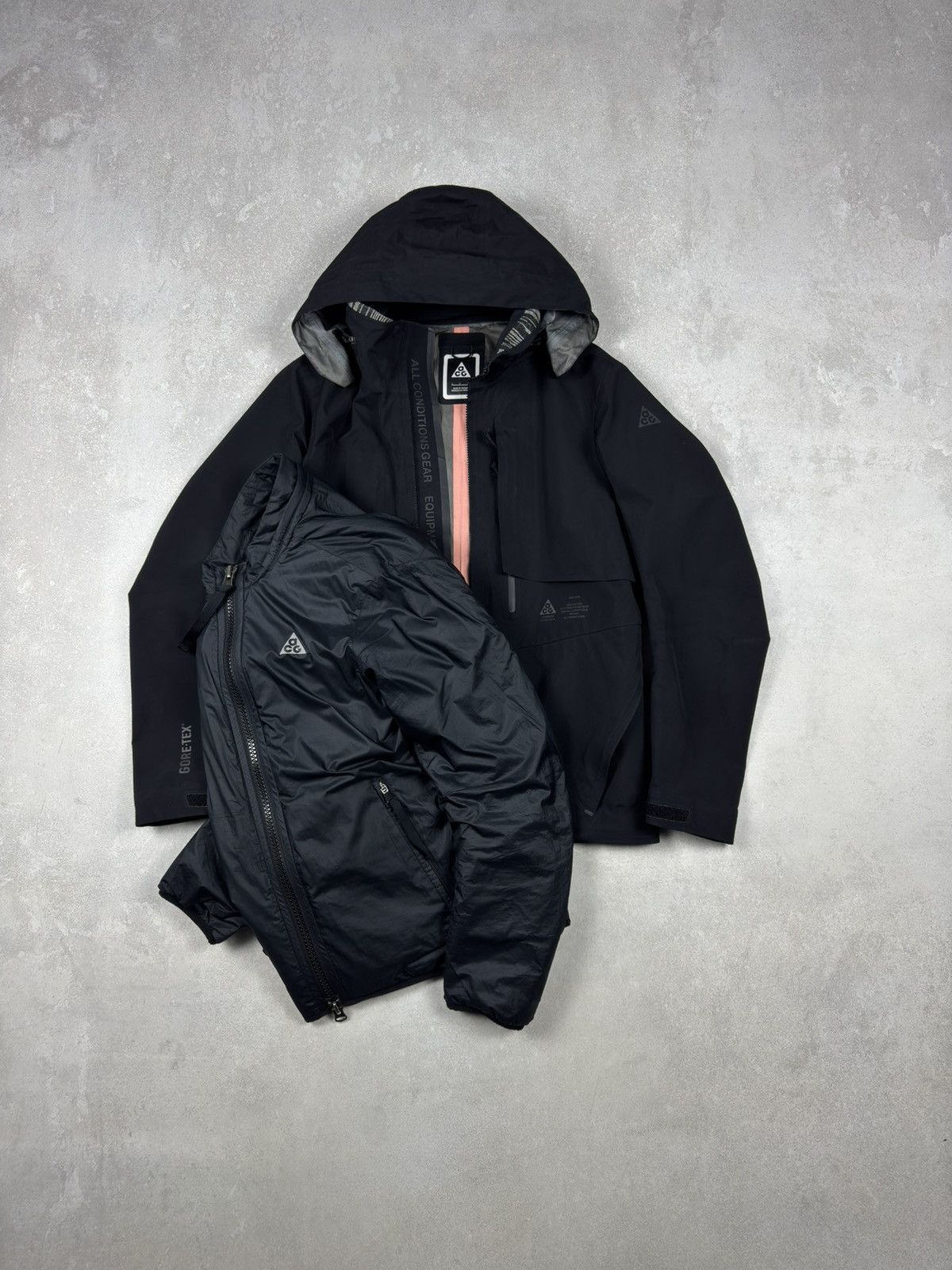 Nike ACG Nikelab ACG Alpine Jacket FW16 Black | Grailed