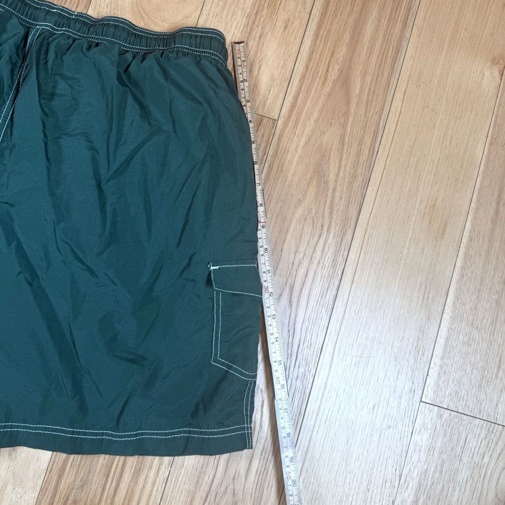 Tommy Hilfiger VINTAGE Tommy Hilfiger Trunks Green Swim Bottom Mens XL Size US 36 / EU 52 - 7 Thumbnail