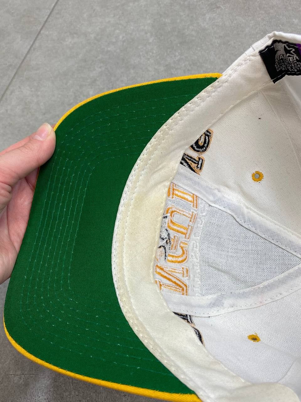 Starter Vintage Starter NHL Tri Power Pittsburgh Penguins Cap Size ONE SIZE - 8 Thumbnail