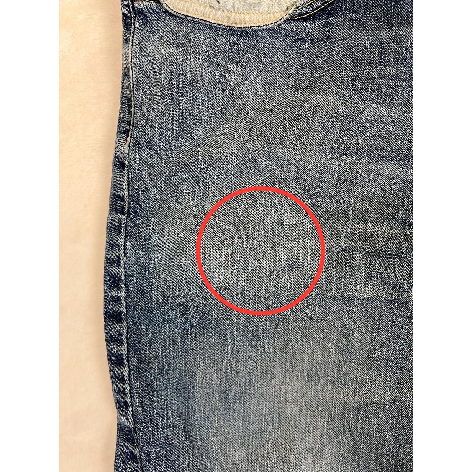 Levi's Levis 559 Jeans Mens 40x32 Blue Denim Relaxed Straight Leg D Size US 40 / EU 56 - 4 Thumbnail