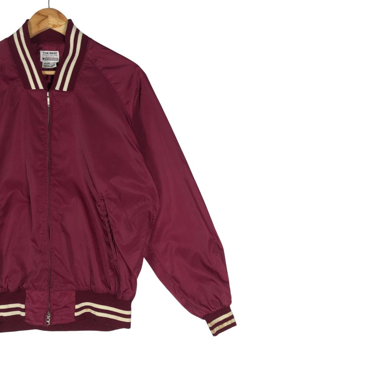 Descente × Japanese Brand Vintage The Best Descente Zipper Varsity Jacket Size US L / EU 52-54 / 3 - 3 Thumbnail