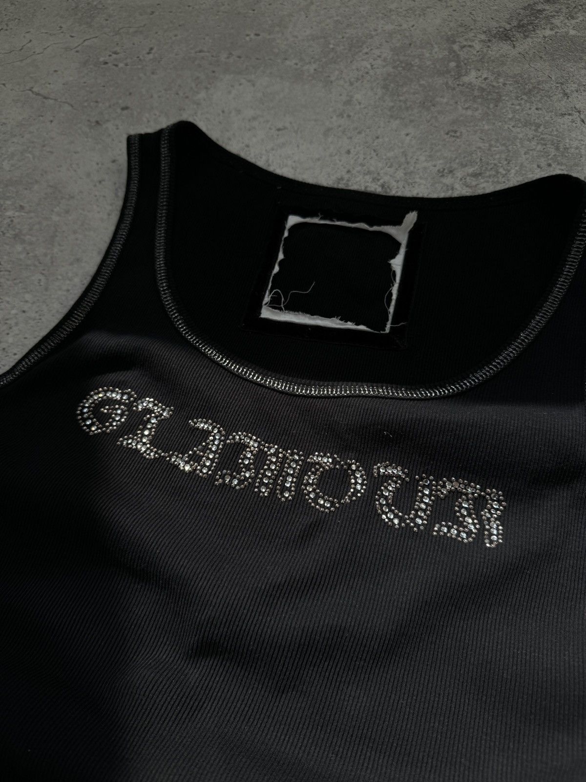 Hysteric Glamour Vintage 00s Glamour Glitter Sleeveless Size M / US 6-8 / IT 42-44 - 3 Thumbnail
