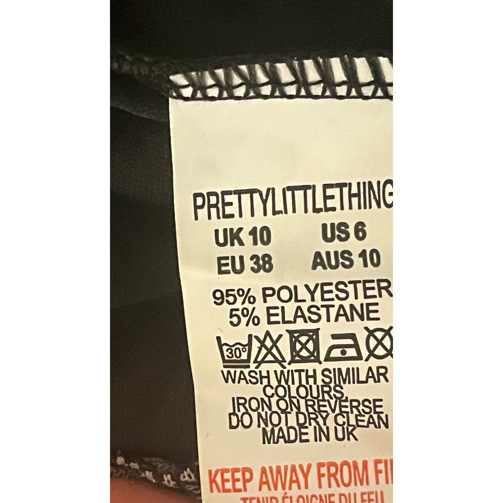 Other Prettylittlething Purple/Lilac Angel Print Bodycon Dress 6 Size M / US 6-8 / IT 42-44 - 6 Thumbnail