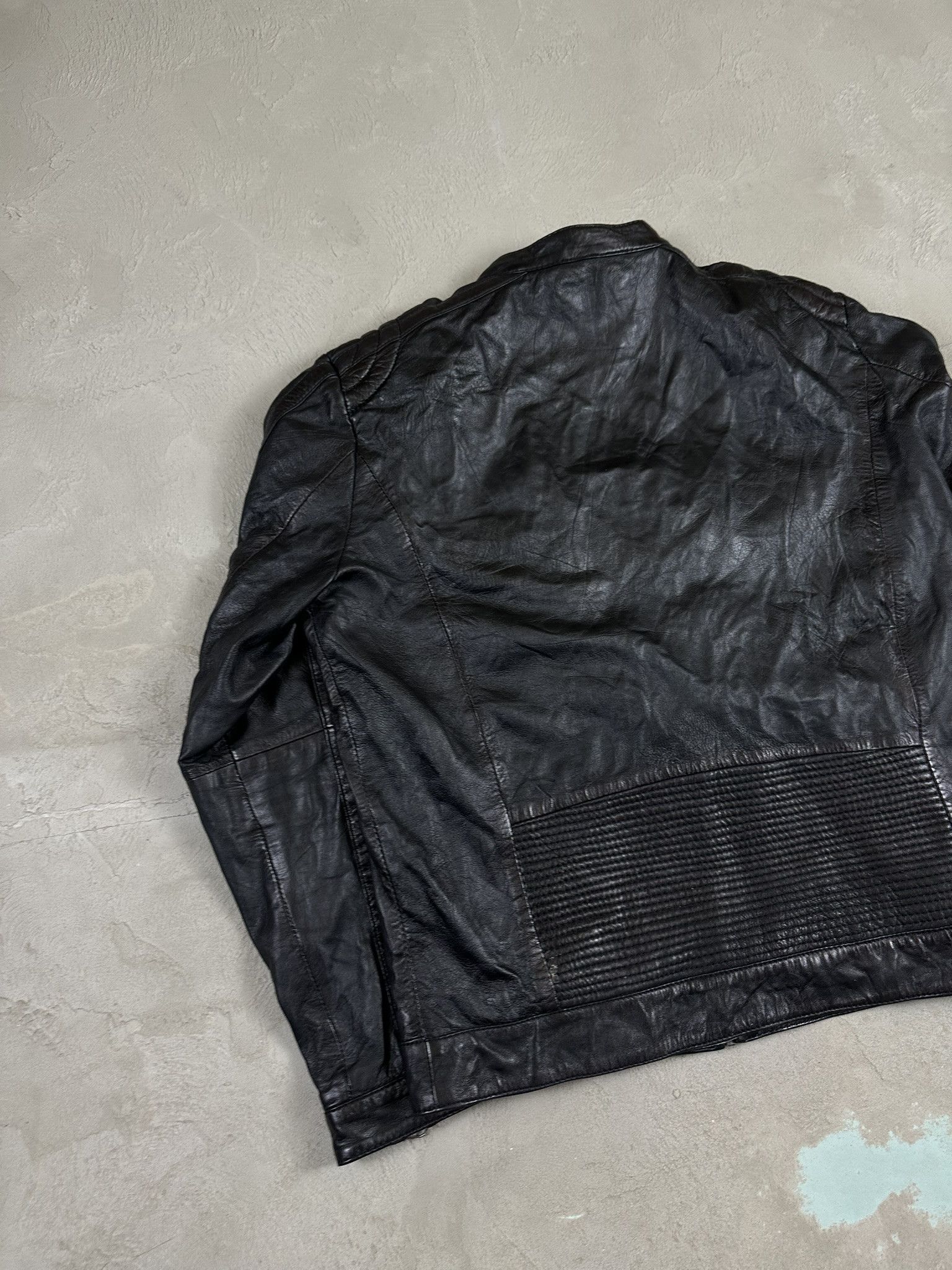 Mustang 90s Vintage Mustang Leather Racing Biker Boxy Jacket Size US XL / EU 56 / 4 - 11 Thumbnail