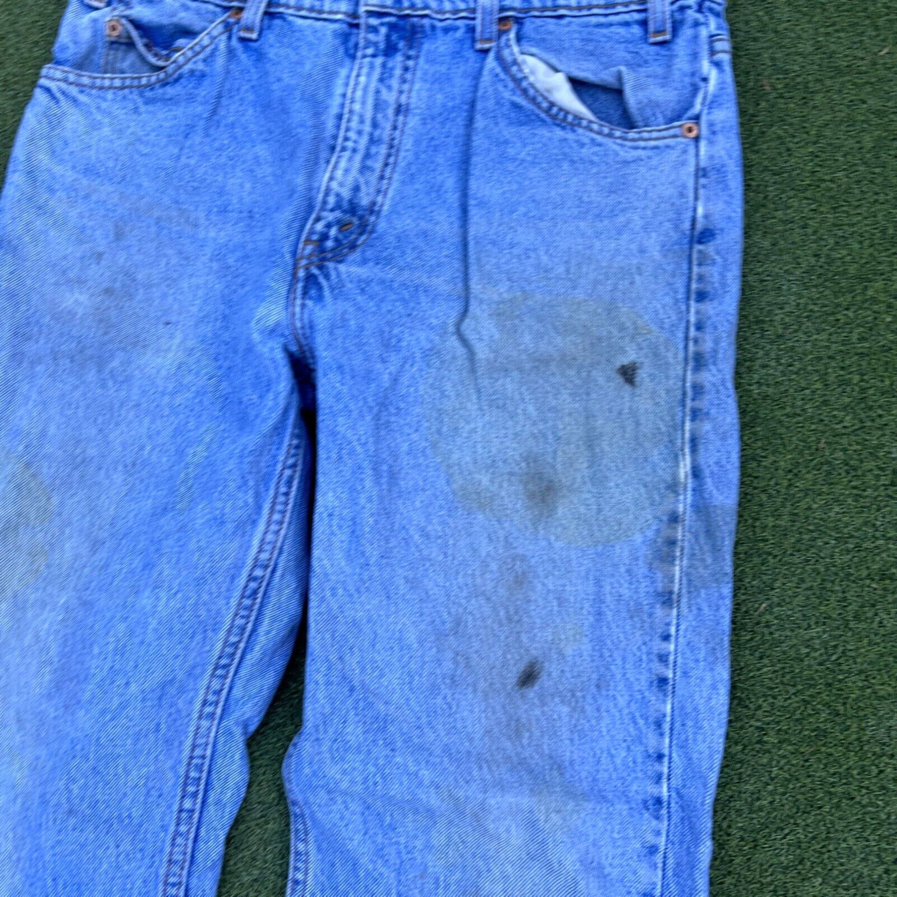 Levi's Vintage Levi's 505 ORANGE TAB Jeans Regular Fit Men's Size 34x30 Straight Leg Size US 34 / EU 50 - 7 Thumbnail