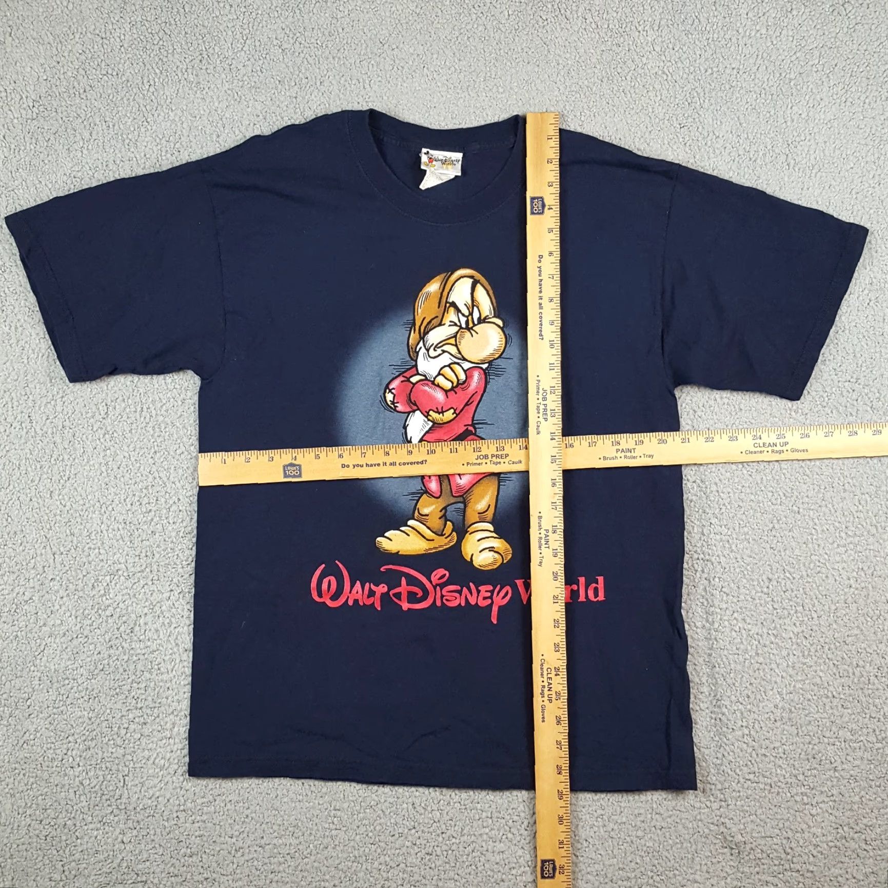 Disney Y2K Grumpy Walt Disney World Sleeping Beauty Cartoon Sz M Vintage Movie T Shirt Size US M / EU 48-50 / 2 - 7 Thumbnail