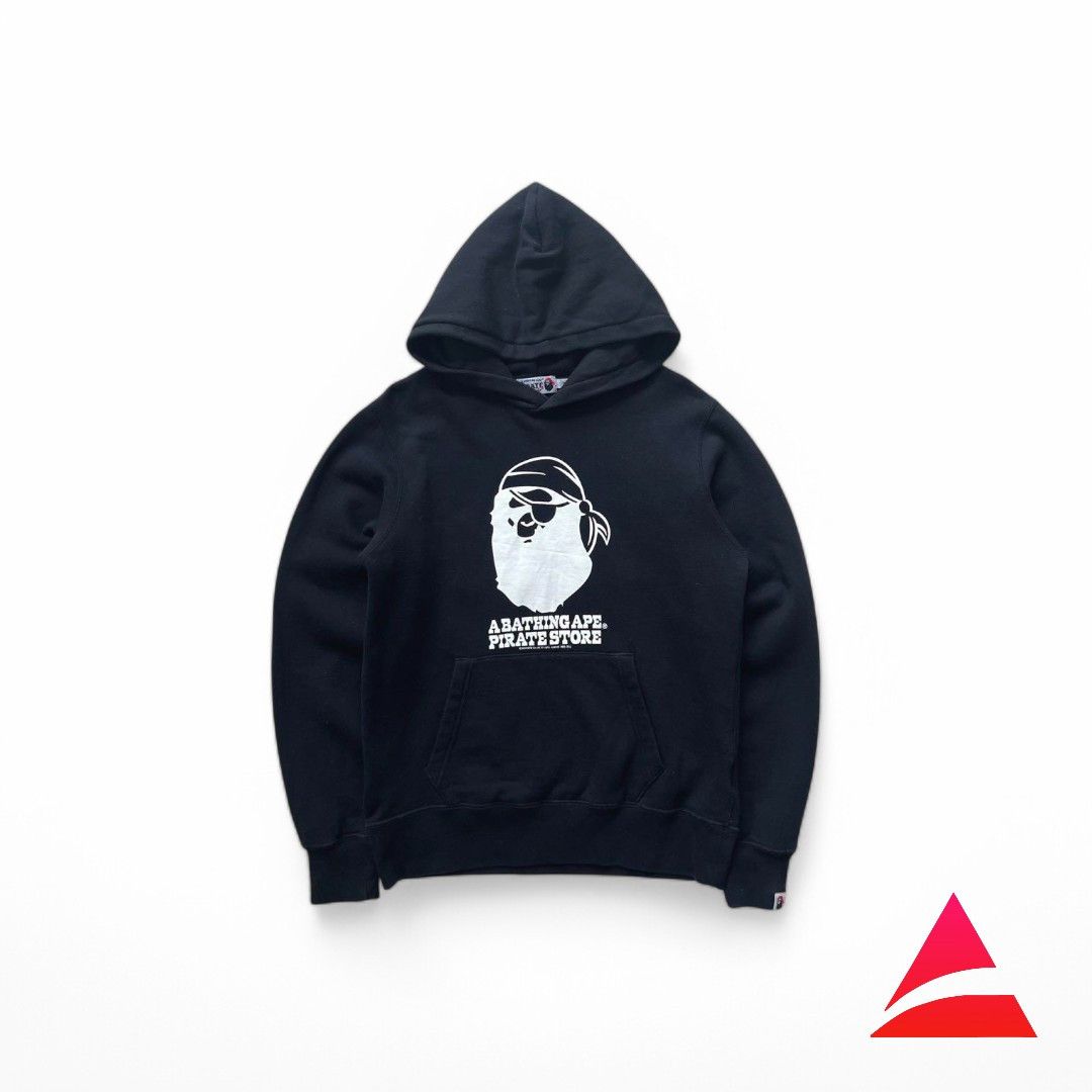 Bape A Bathing Ape (BAPE) - M Pirate Shop Hoodie Black Bapehead Size US M / EU 48-50 / 2 - 1 Thumbnail