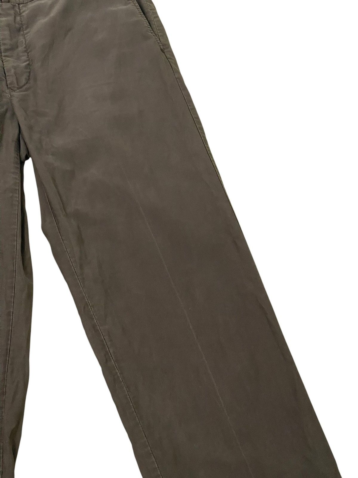 Comme des Garcons Khaki Pant Ermenegildo Zegna Relax Fit 1🟦3 Size US 35 - 4 Thumbnail